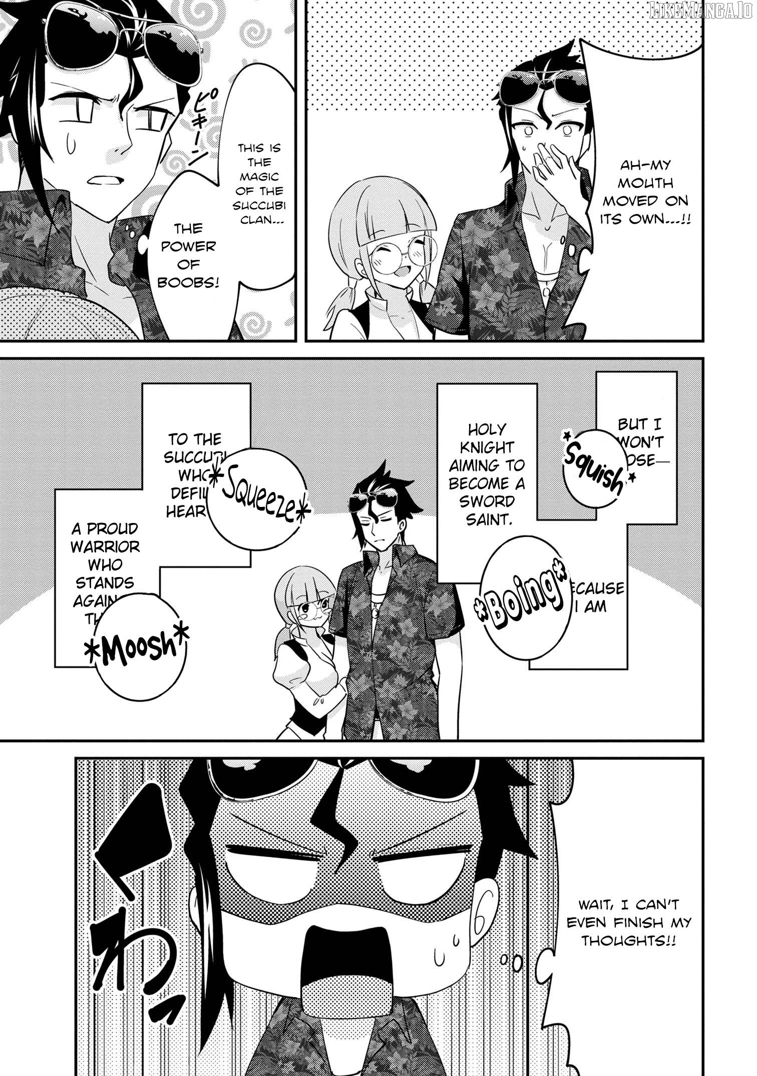 I’ve Become A Holy Knight, But The Commander’s Breasts Are Too Amazing To Cleanse My Soul Chapter 22 - page 3