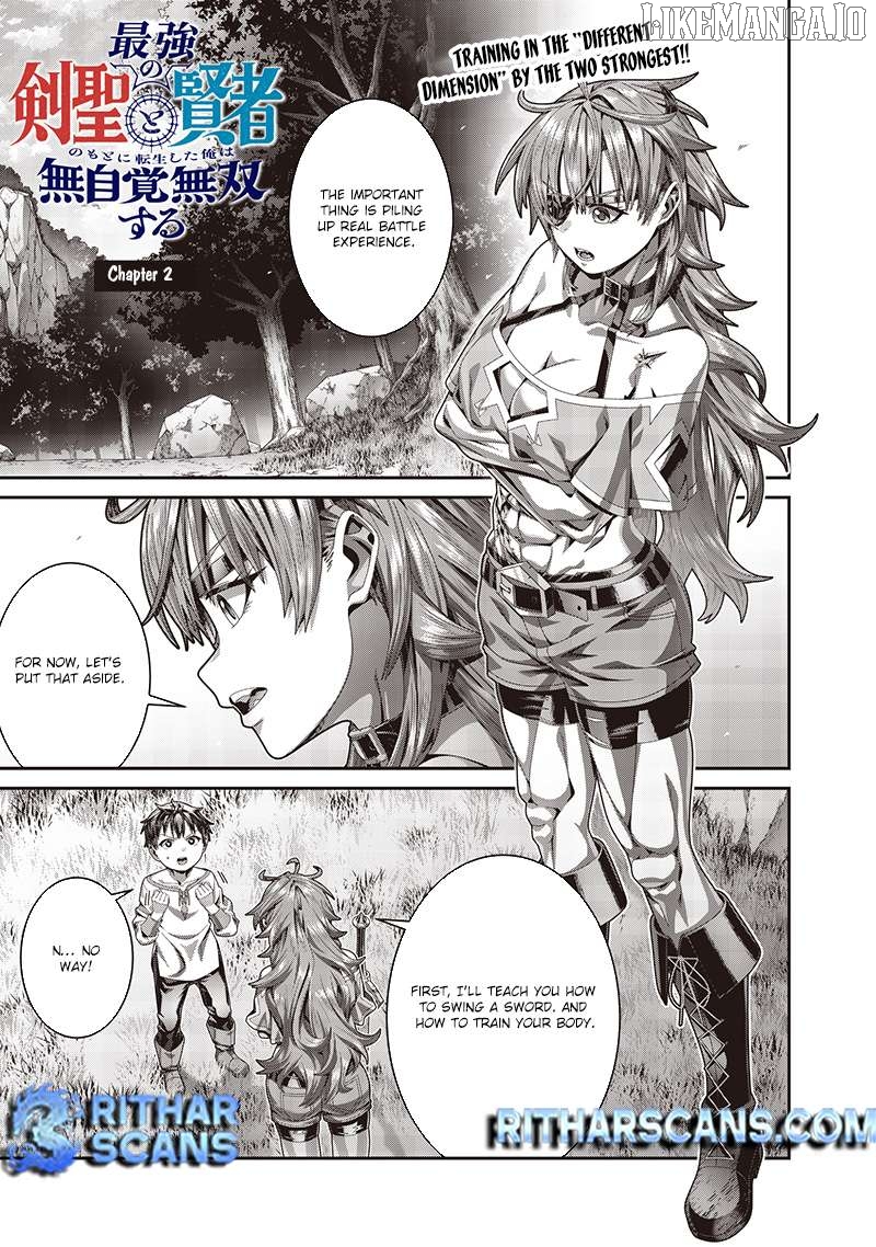 I Reincarnated Under the Strongest Swordmaster and Sage and Unknowingly Became Unrivaled Chapter 2 - page 2