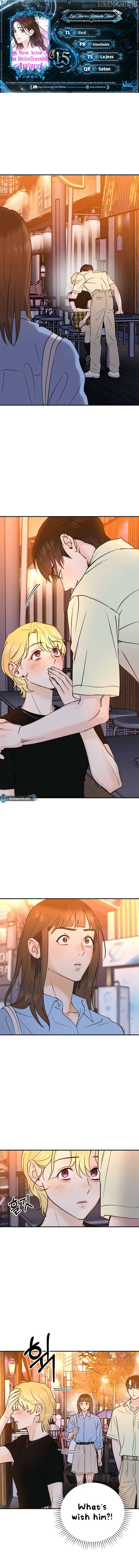 Best Actor in a Relationship Awardard Chapter 15 - page 1