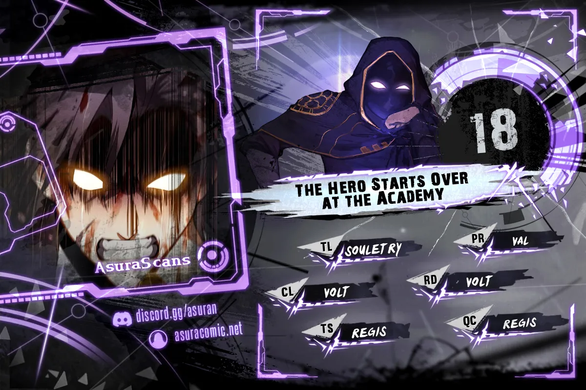 The Hero Starts Over at the Academy Chapter 18 - page 1