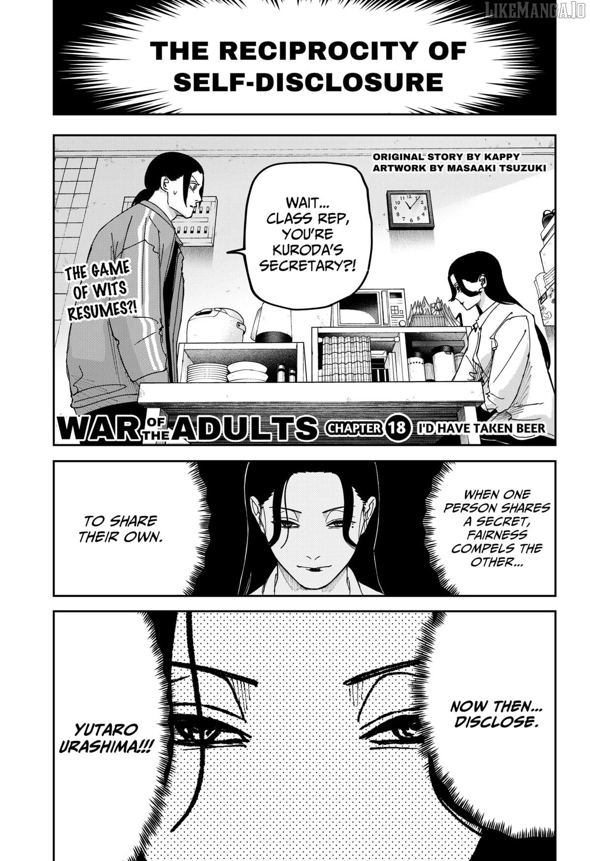 War of the Adults Chapter 18 - page 1