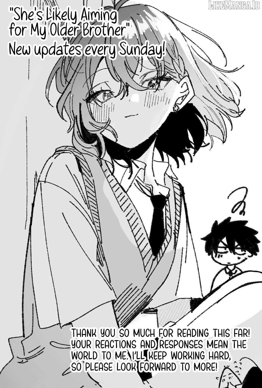 Osoraku Kanojo Oreno Anikiwo Neratteru Chapter 10 - page 22