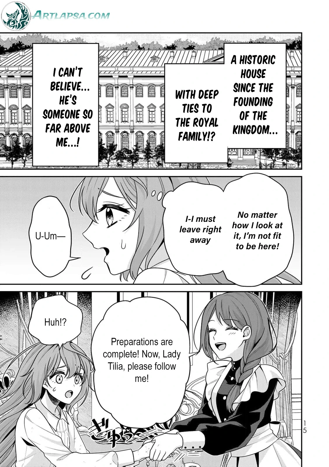 Shinjuu Kishi-sama no Senzoku Maid Chapter 5 - page 18