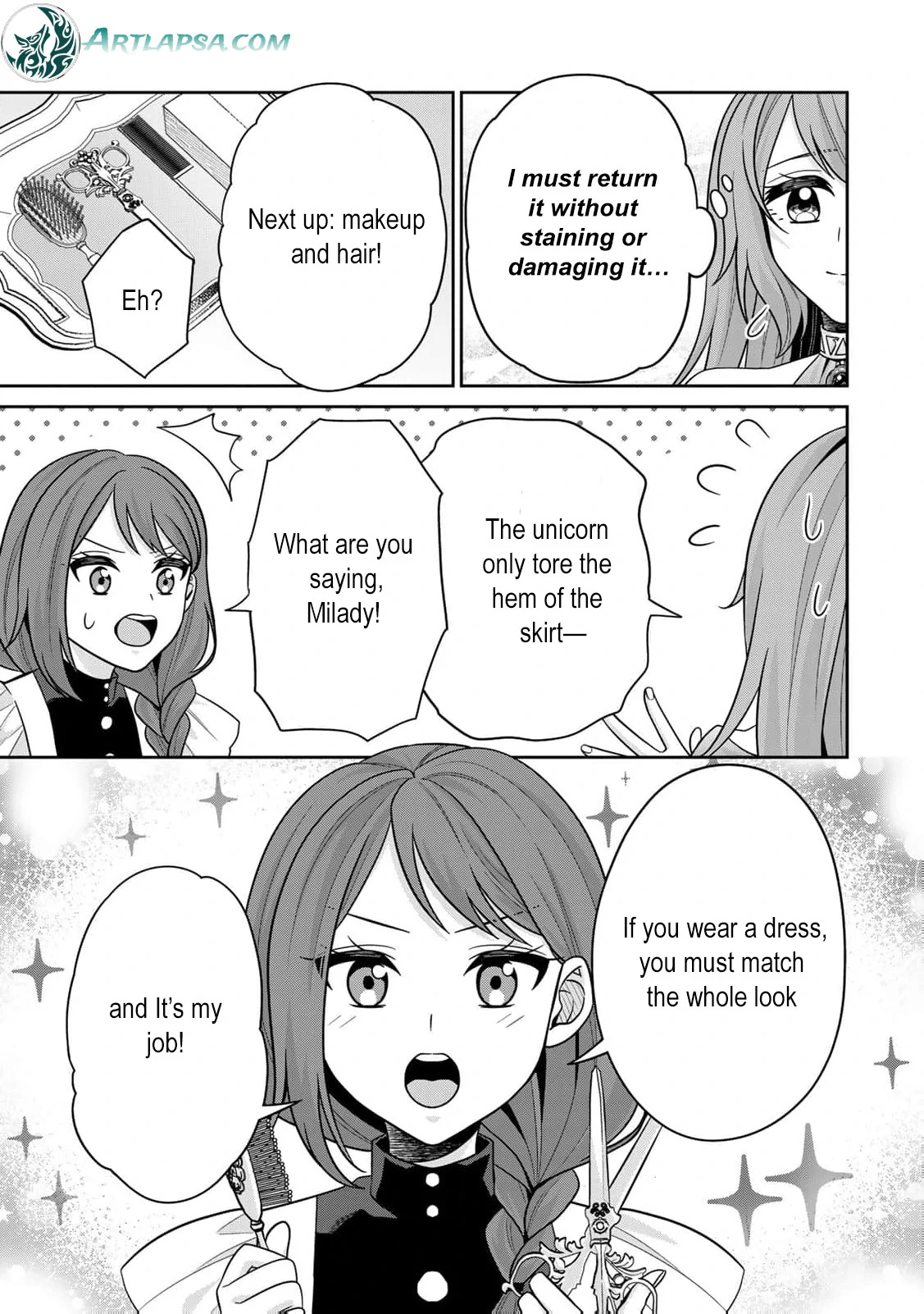 Shinjuu Kishi-sama no Senzoku Maid Chapter 5 - page 32