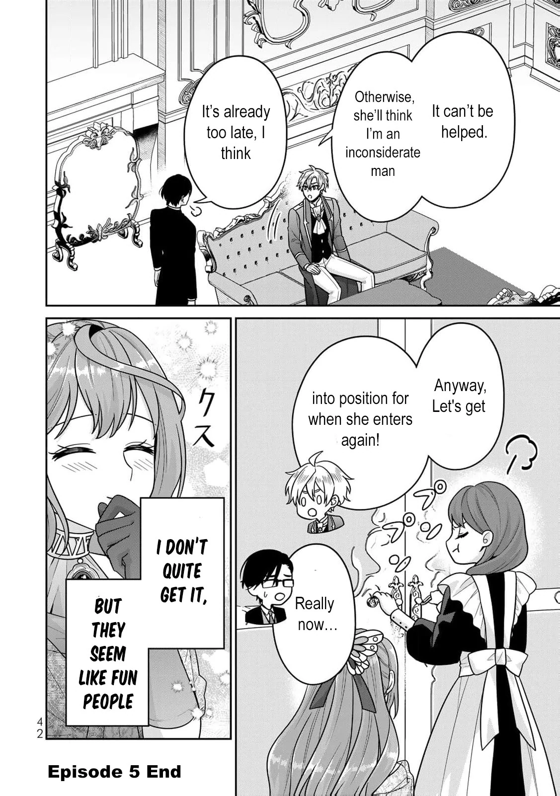 Shinjuu Kishi-sama no Senzoku Maid Chapter 5 - page 45