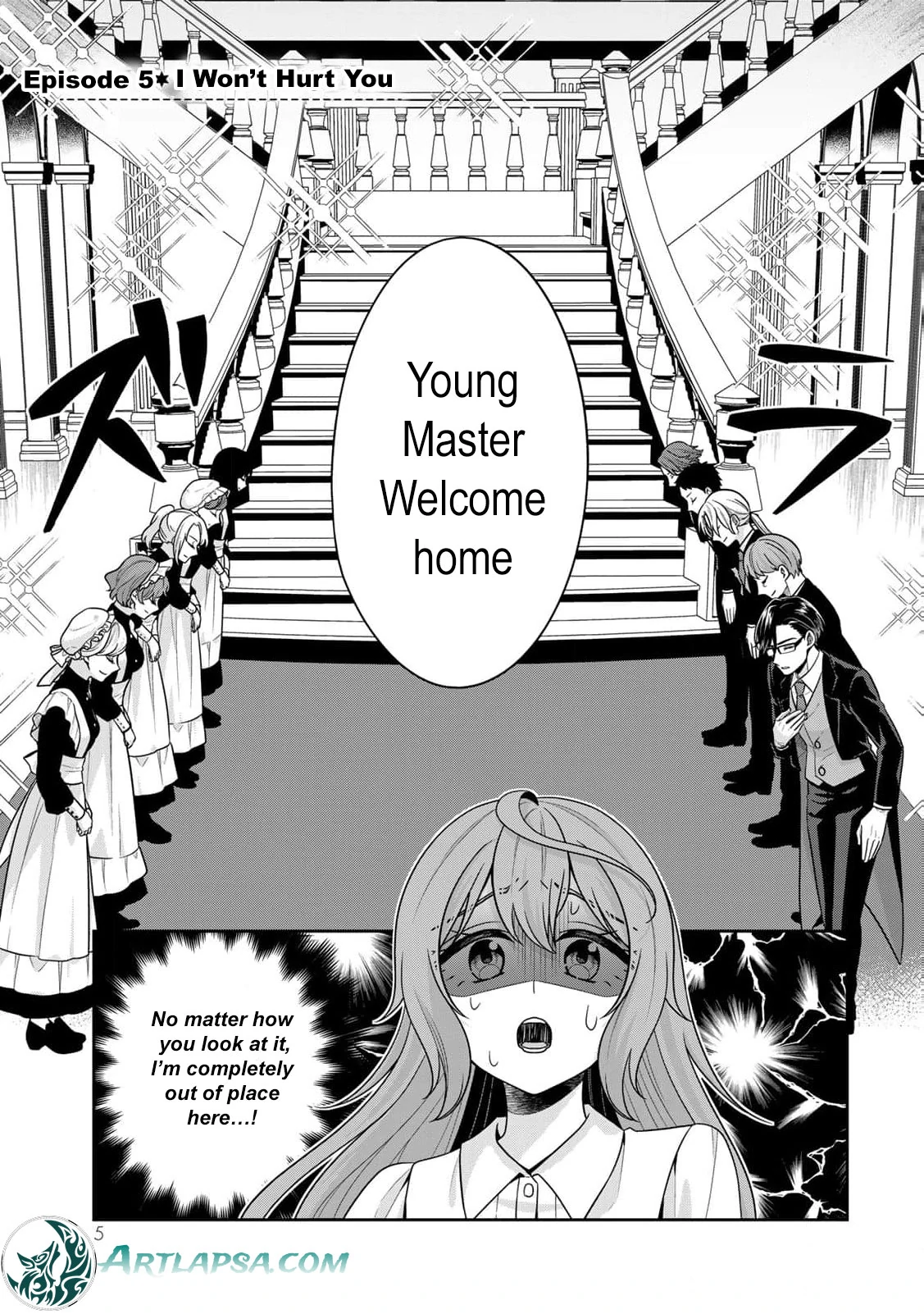 Shinjuu Kishi-sama no Senzoku Maid Chapter 5 - page 8