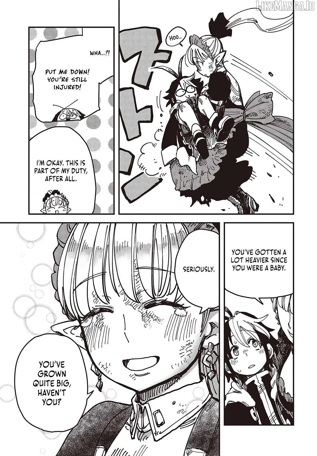 The Hidden Cubs of the LASTBOSS ~A former corporate programmer reincarnated in a demon king's castle is free to develop a "MAGIC CODE" at will.~ Chapter 7 - page 36