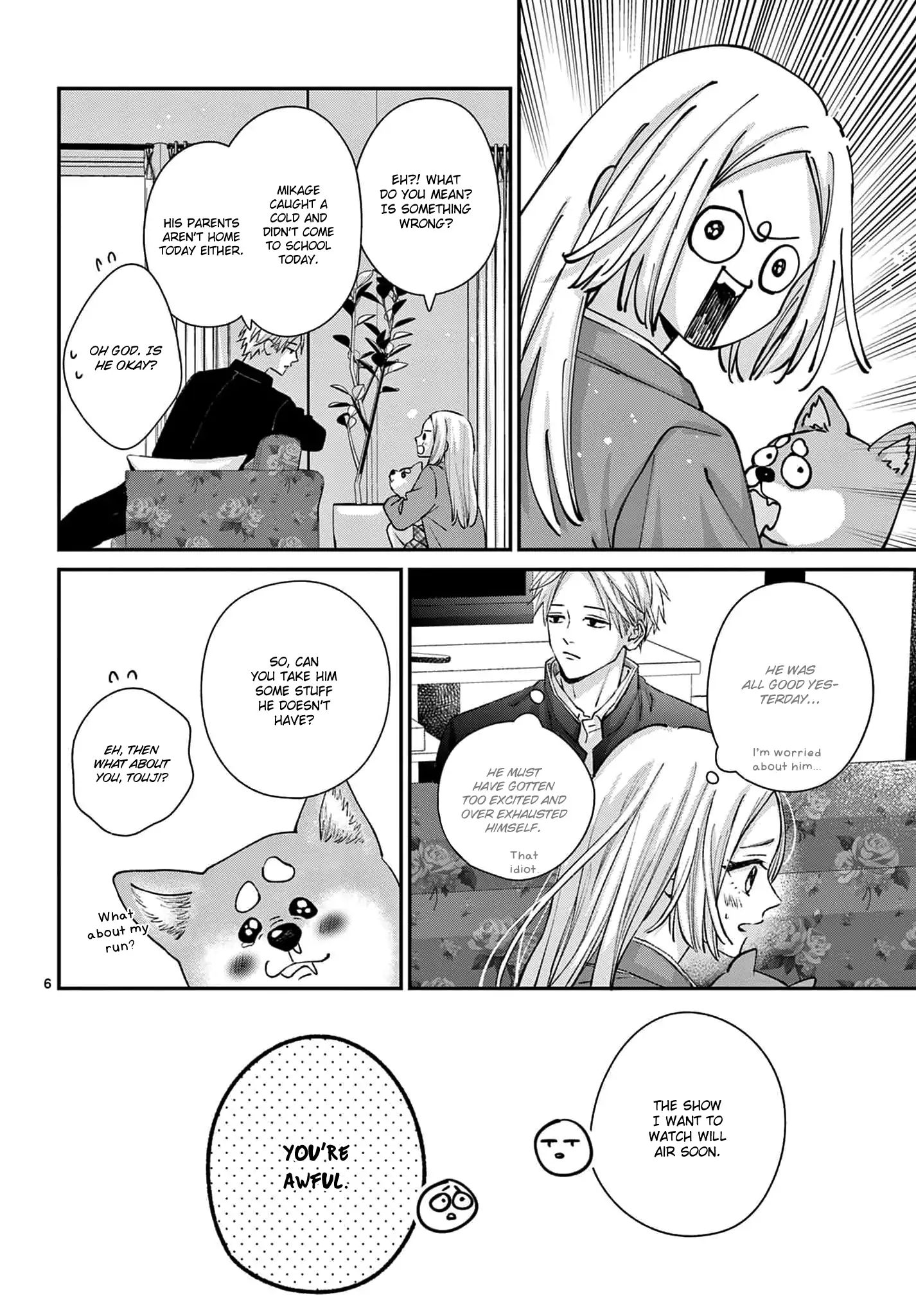 Suki tte ienakute shinu! Chapter 5 - page 6