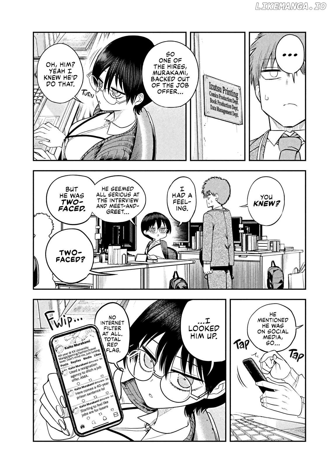 Sachou to Sake to Hoshi Chapter 14 - page 5