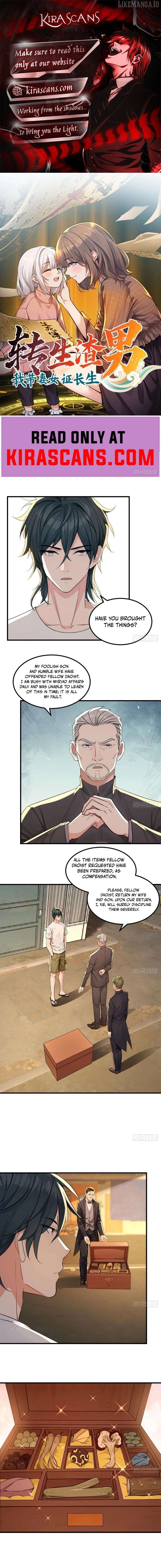 Reincarnated as a Scumbag, I Use My Wife and Daughter to Prove Immortality Chapter 31 - page 1