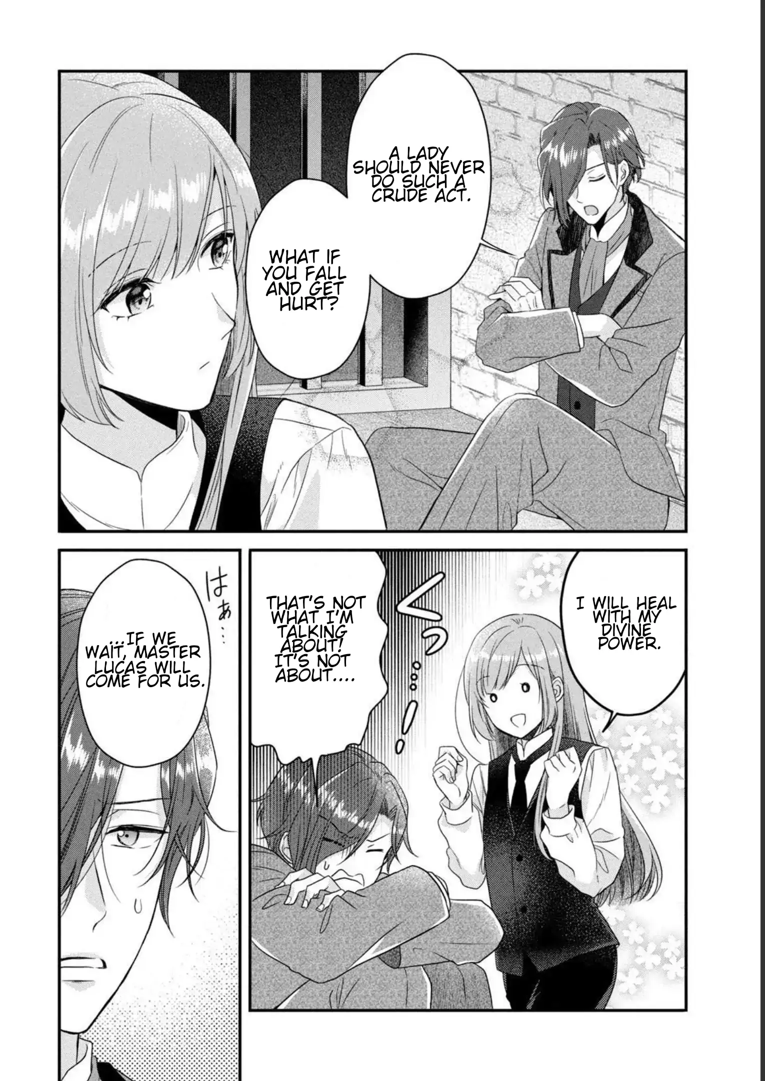 A Useless Saint and A Cursed Paladin <I Confessed to Make Memories but I was Proposed to Instead> Chapter 6.2 - page 19