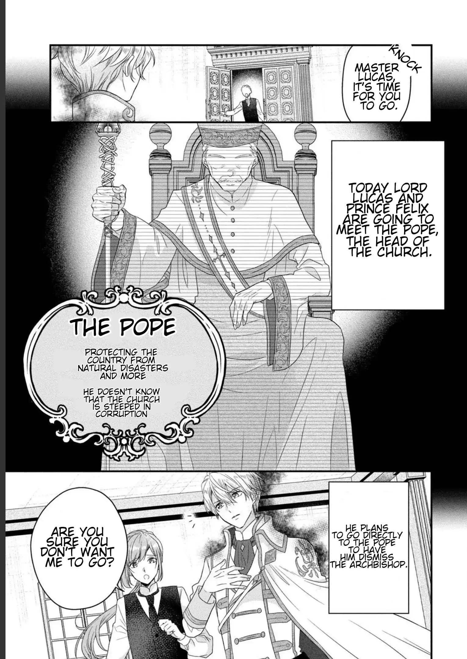 A Useless Saint and A Cursed Paladin <I Confessed to Make Memories but I was Proposed to Instead> Chapter 6.2 - page 2