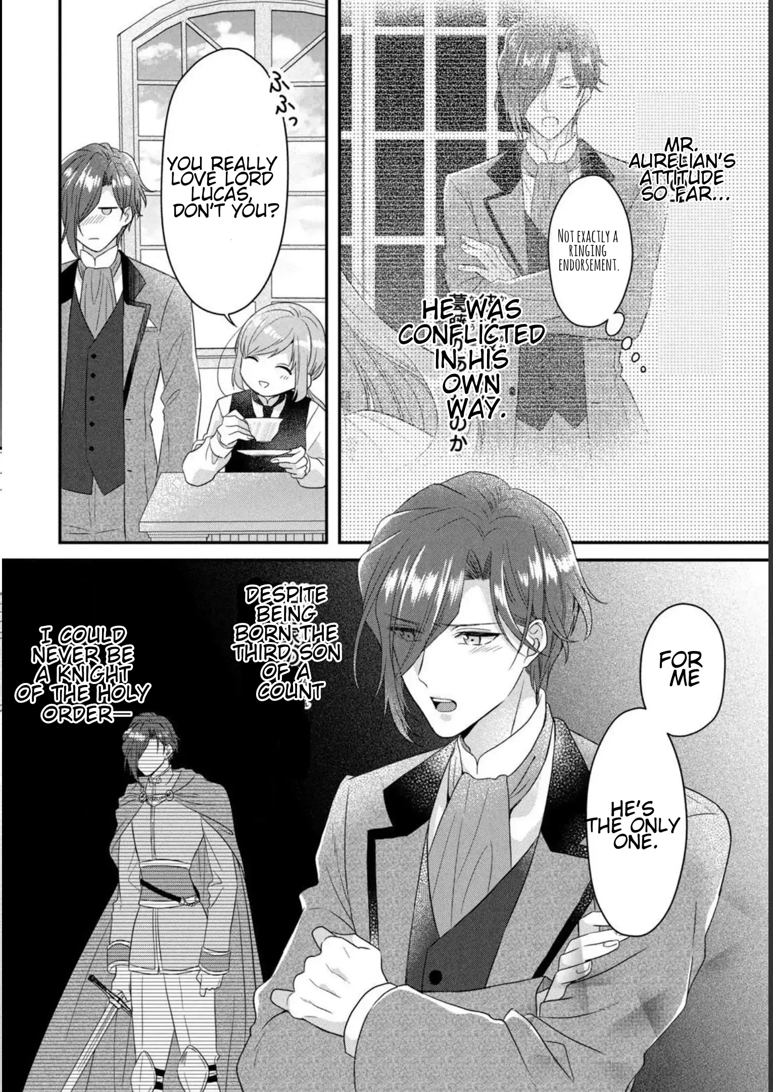 A Useless Saint and A Cursed Paladin <I Confessed to Make Memories but I was Proposed to Instead> Chapter 6.2 - page 7