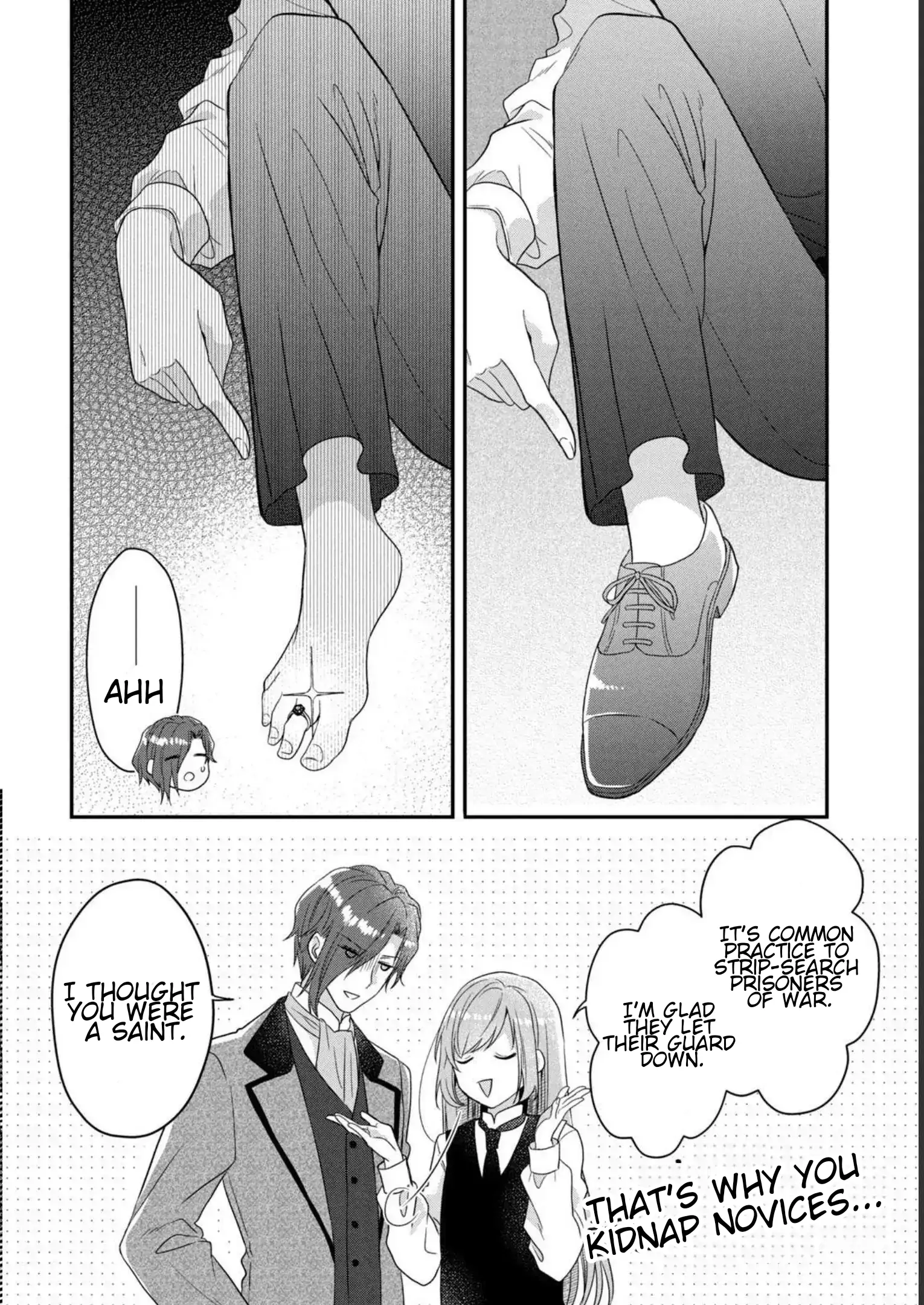 A Useless Saint and A Cursed Paladin <I Confessed to Make Memories but I was Proposed to Instead> Chapter 7.1 - page 14