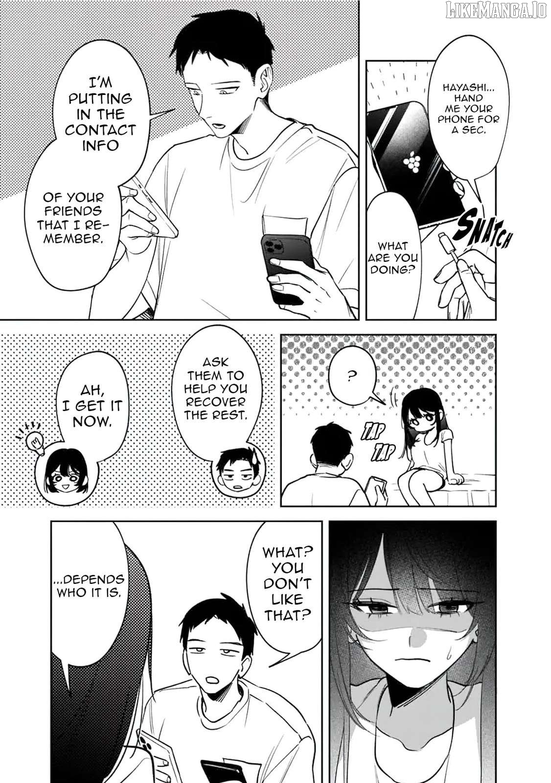 Living together with the queen from my high school days Chapter 18 - page 14