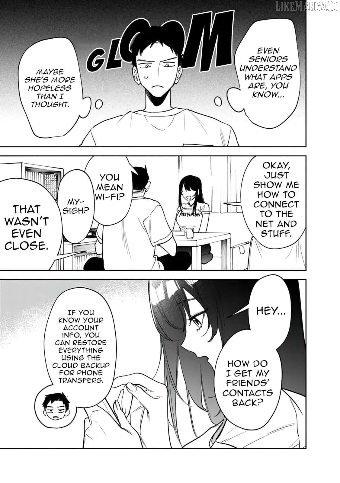 Living together with the queen from my high school days Chapter 18 - page 8