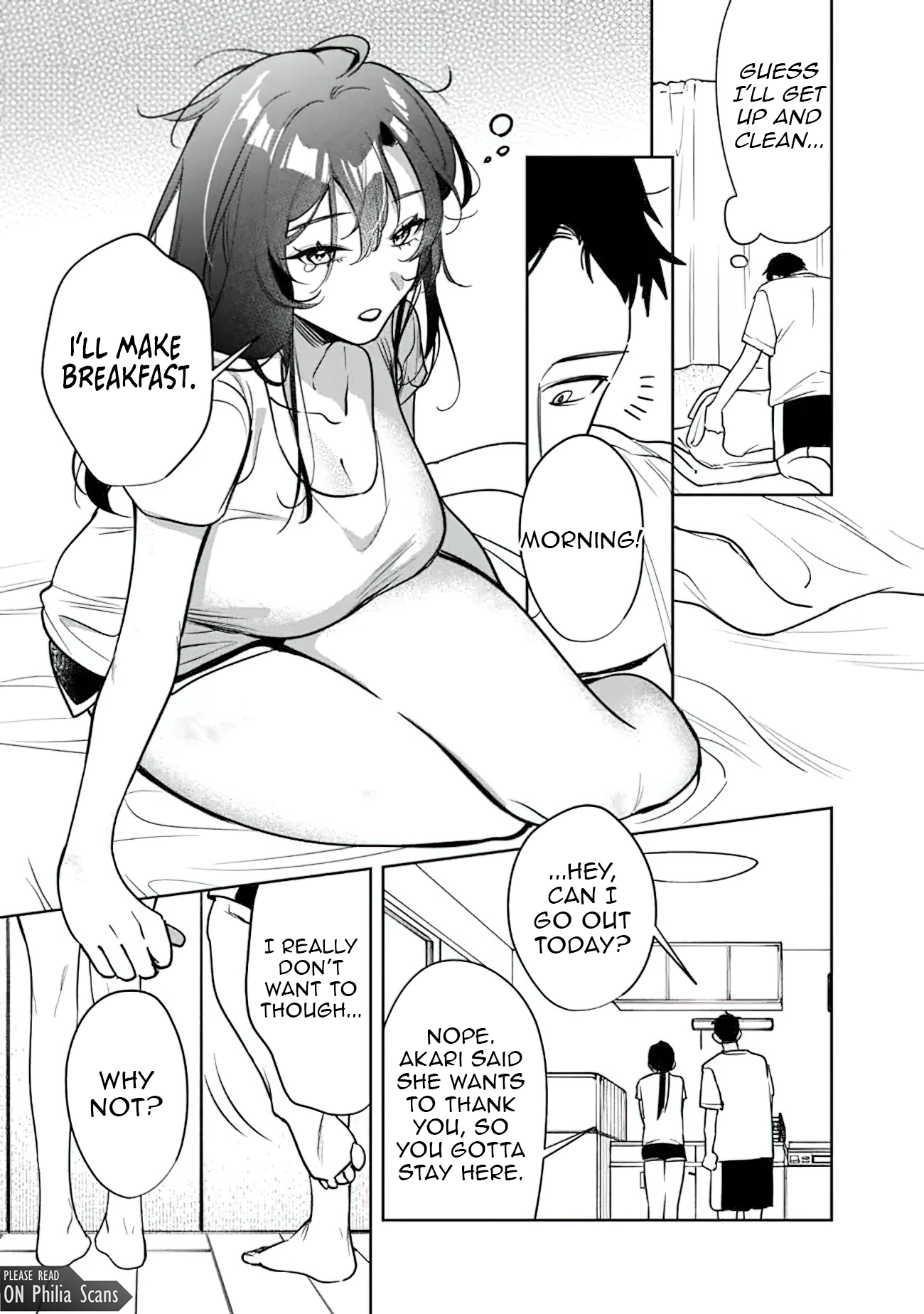 Living together with the queen from my high school days Chapter 19 - page 3