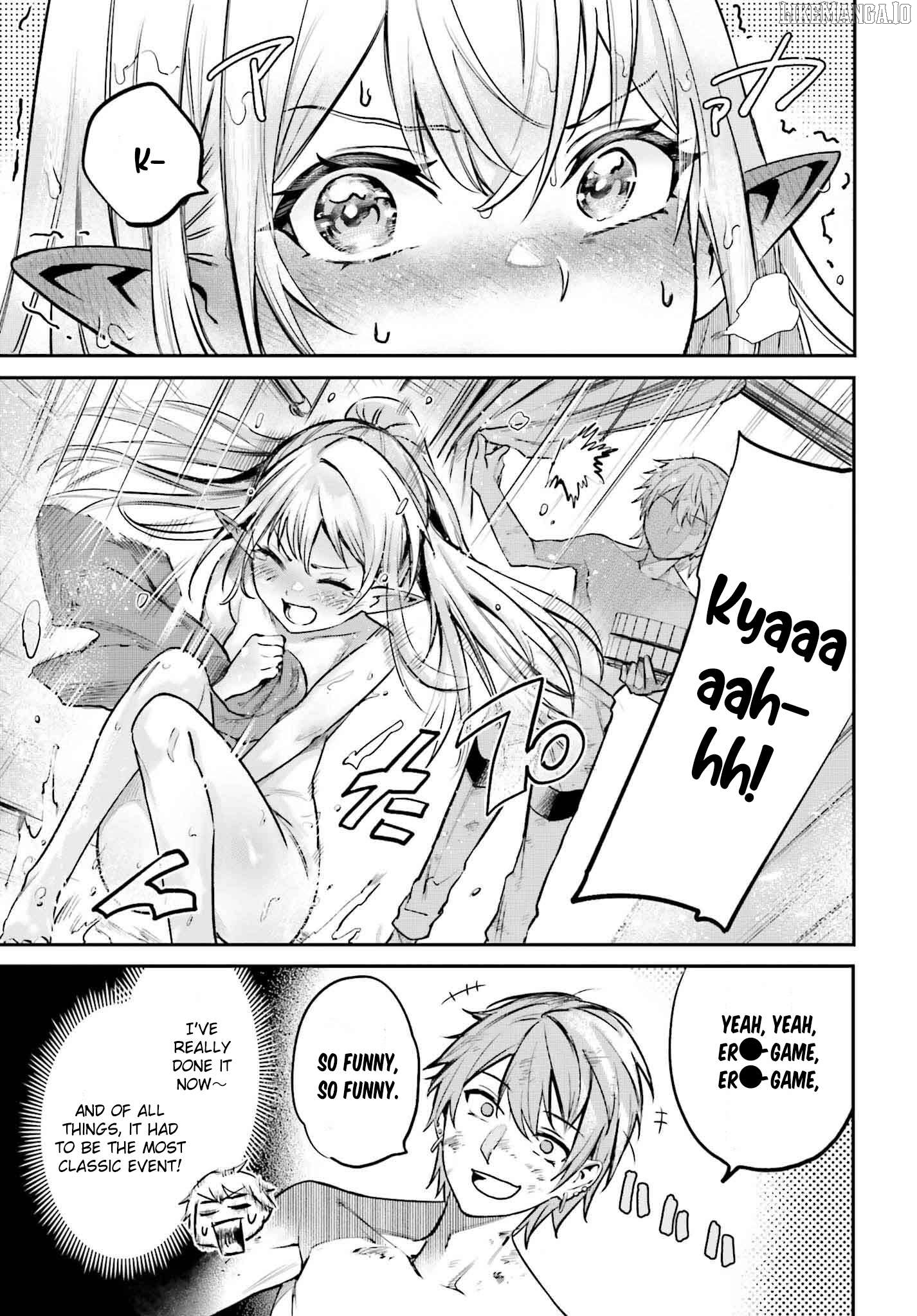 Danshi Kinsei Game Sekai de Ore ga Yarubeki Yuiitsu no Koto - Yuri no Ma ni Hasamaru Otoko to Shite Tensei shite shimaimashita Chapter 4 - page 23