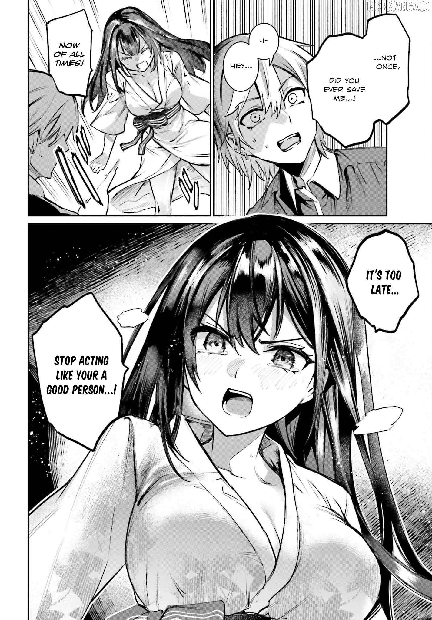 Danshi Kinsei Game Sekai de Ore ga Yarubeki Yuiitsu no Koto - Yuri no Ma ni Hasamaru Otoko to Shite Tensei shite shimaimashita Chapter 6 - page 32