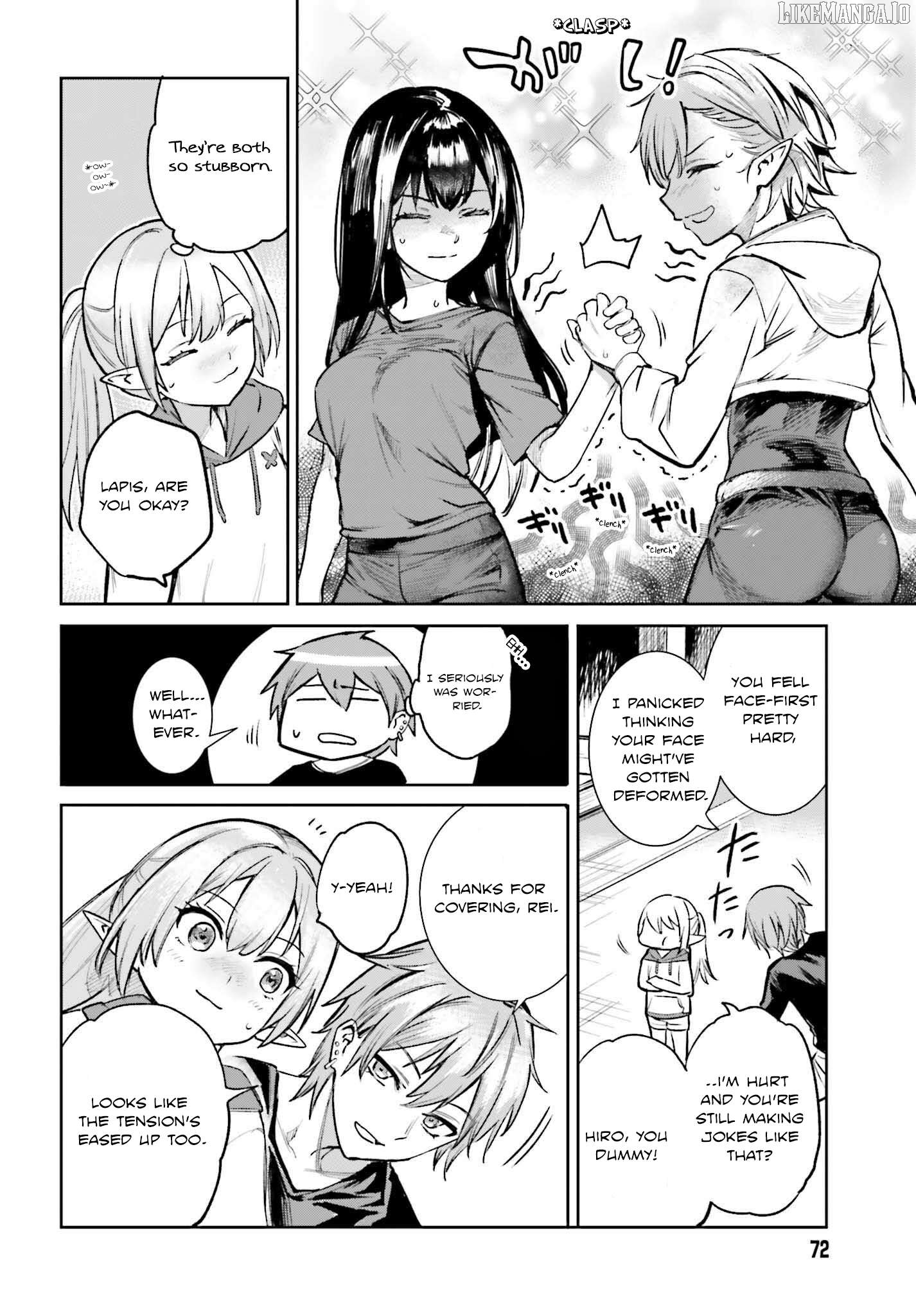 Danshi Kinsei Game Sekai de Ore ga Yarubeki Yuiitsu no Koto - Yuri no Ma ni Hasamaru Otoko to Shite Tensei shite shimaimashita Chapter 6 - page 4