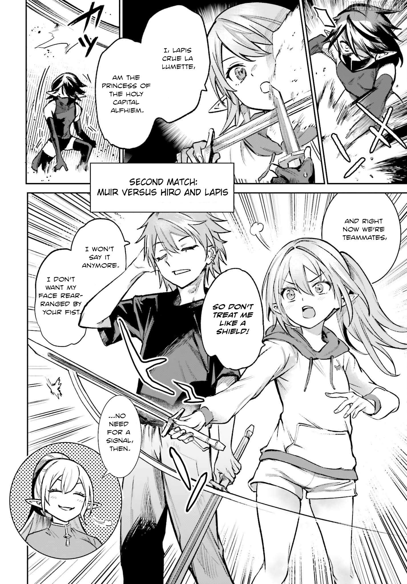 Danshi Kinsei Game Sekai de Ore ga Yarubeki Yuiitsu no Koto - Yuri no Ma ni Hasamaru Otoko to Shite Tensei shite shimaimashita Chapter 6 - page 8