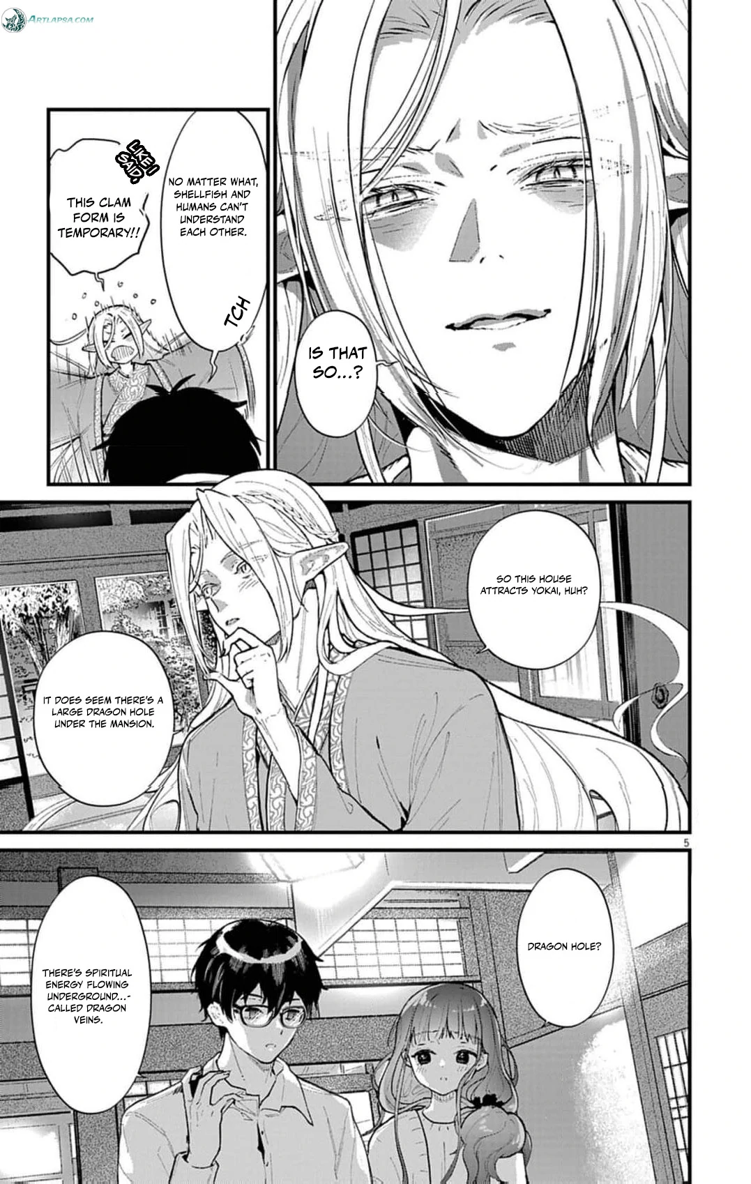 The Fake Married Couple of the Spirit House Chapter 7 - page 9