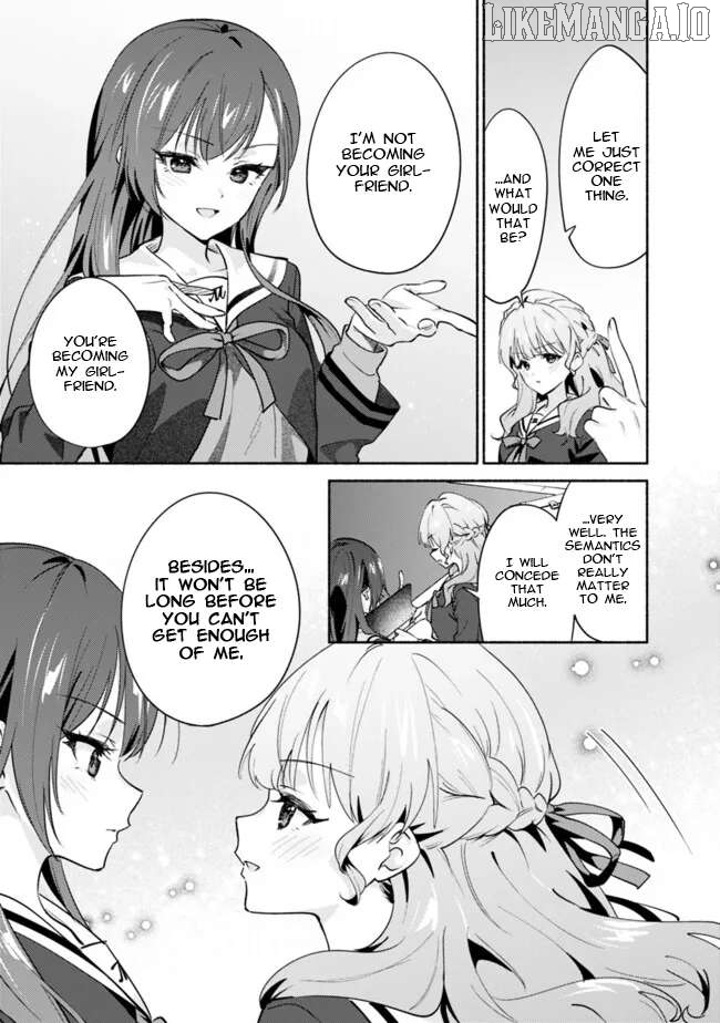Makemasen kara to Iiharu Kao no Ii Onnanoko wo, Zenryoku de Kuppuku Saseru Yuri no Ohanashi Chapter 4 - page 21