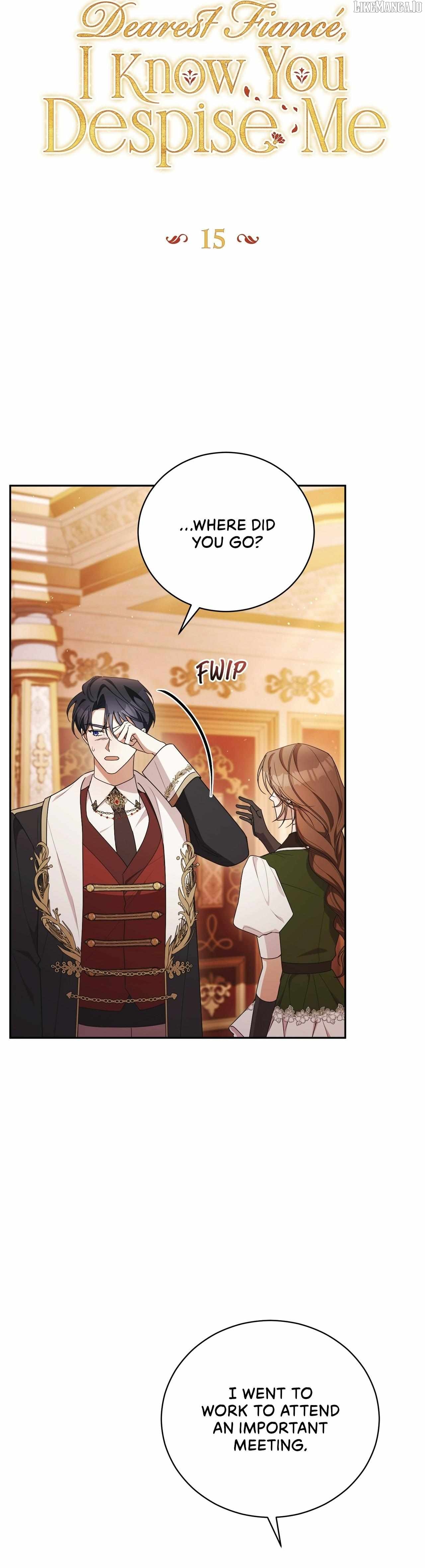 Dearest Fiancé, I Know You Despise Me [Official] Chapter 15 - page 5
