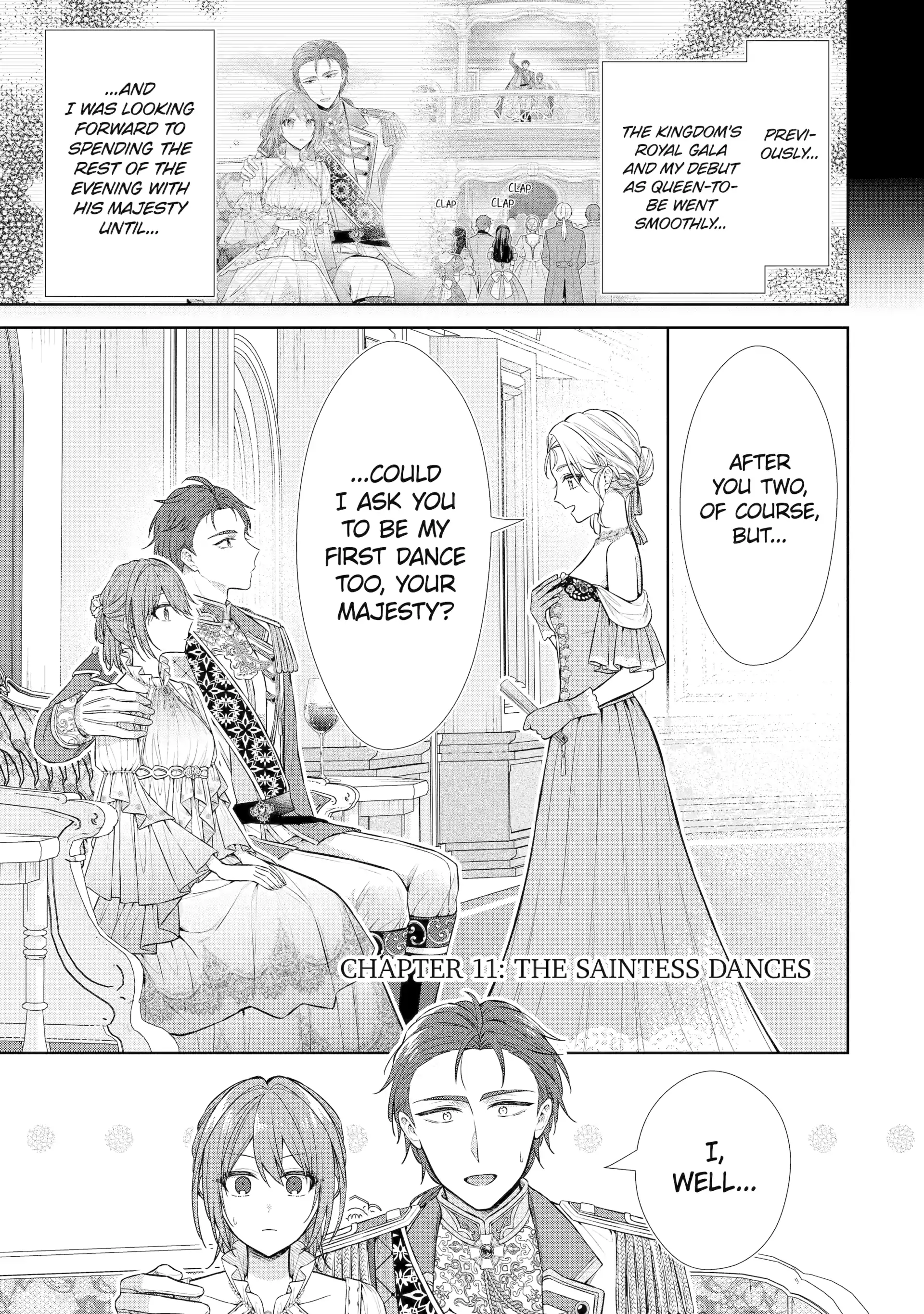 The Saintess Recruited a Doting King Husband [Official] Chapter 11.1 - page 1