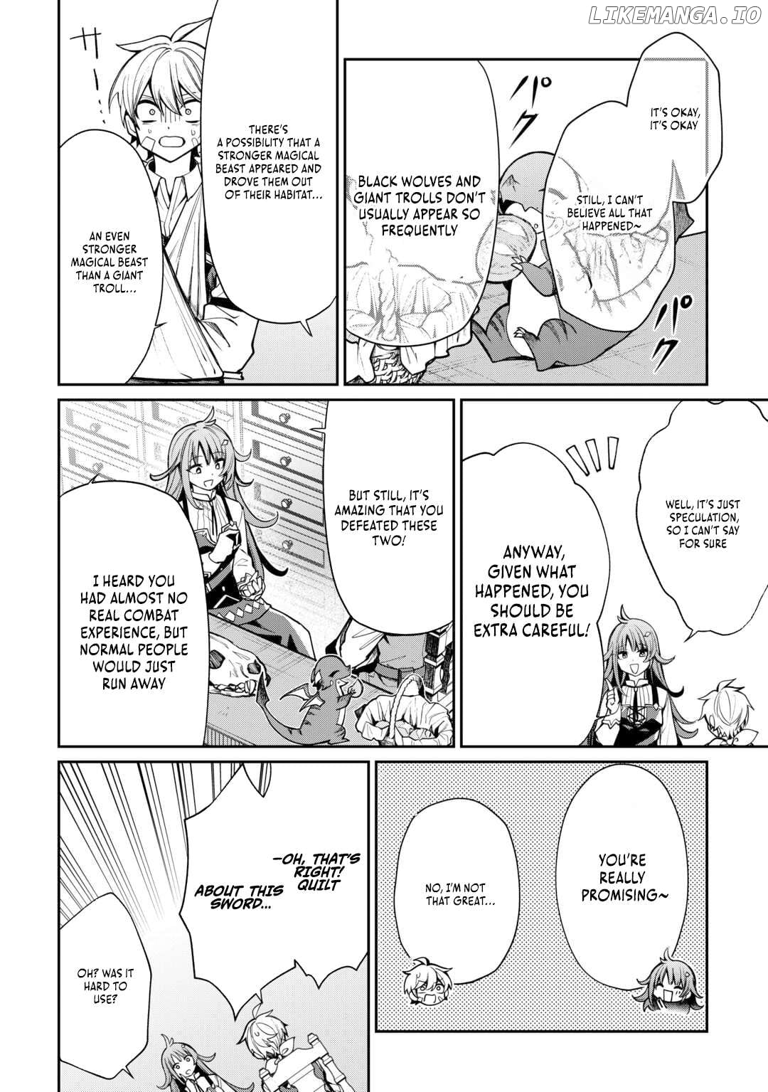 The Case of the Lizard Egg Given as Severance Pay Actually Being a Dragon Chapter 5 - page 4