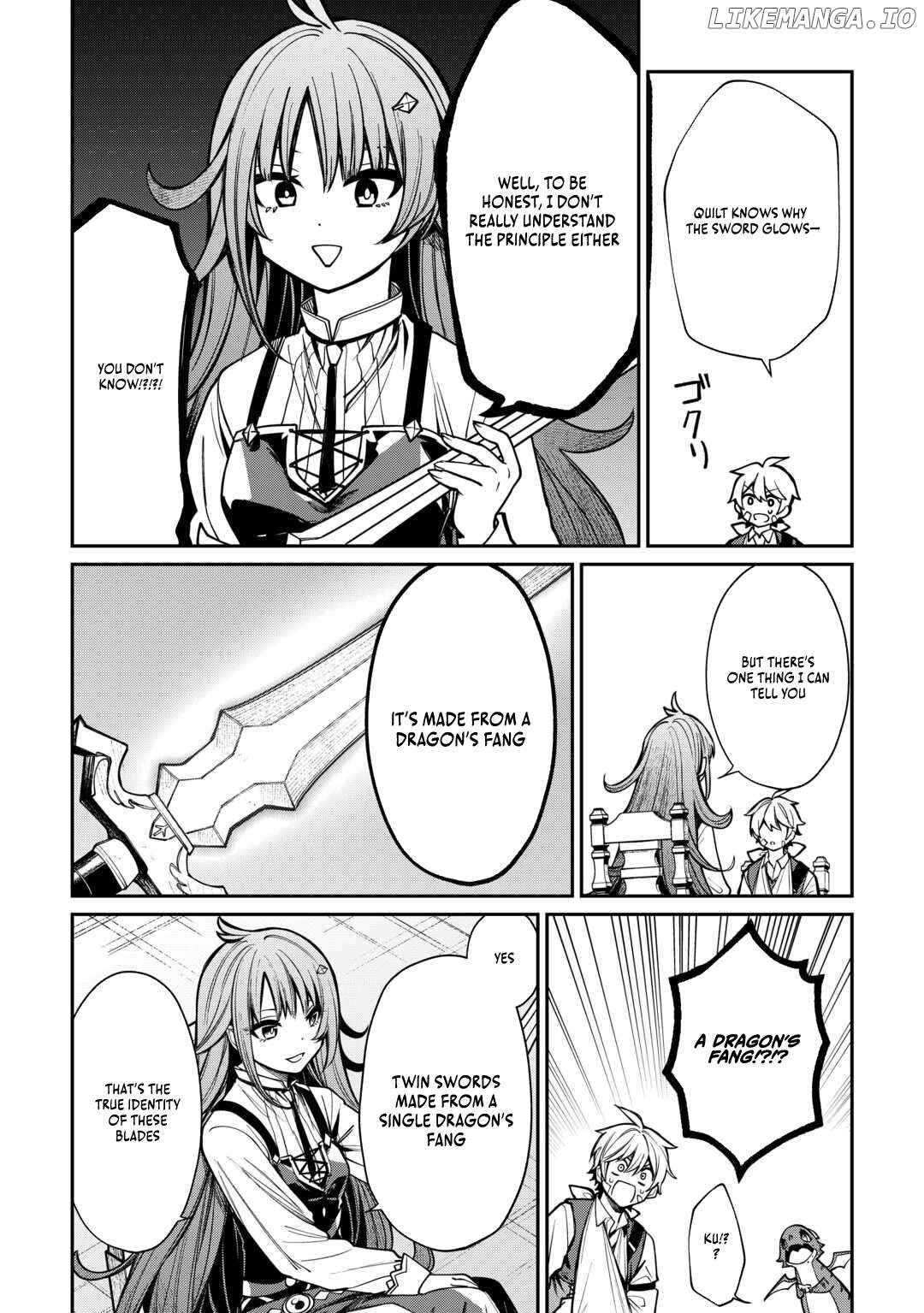 The Case of the Lizard Egg Given as Severance Pay Actually Being a Dragon Chapter 5 - page 6