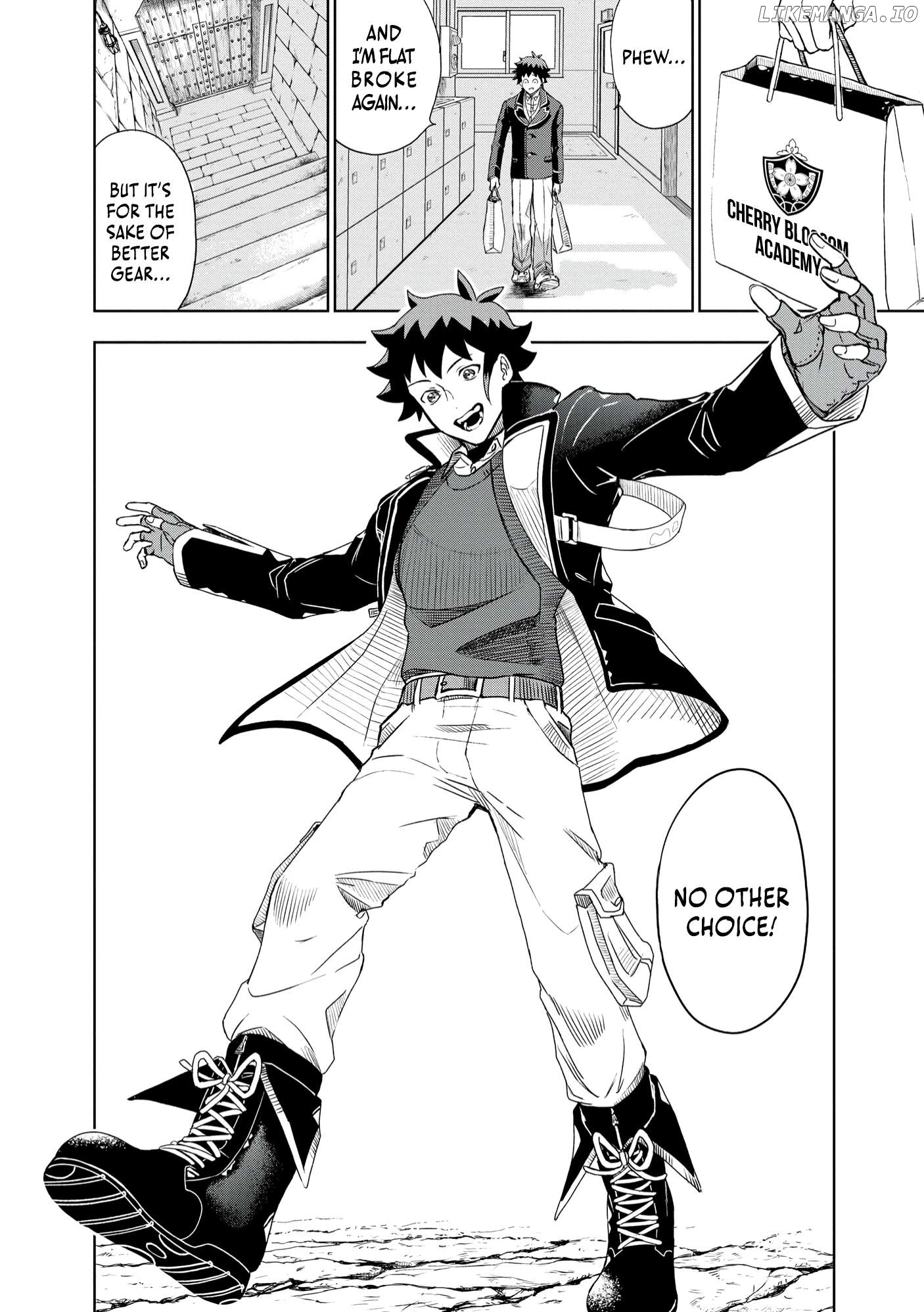 Dungeon Gakuen no Teihen ni Tensei Shita kedo, Naze ka Ore ni wa Kouryaku Hon ga Aru Chapter 4 - page 5