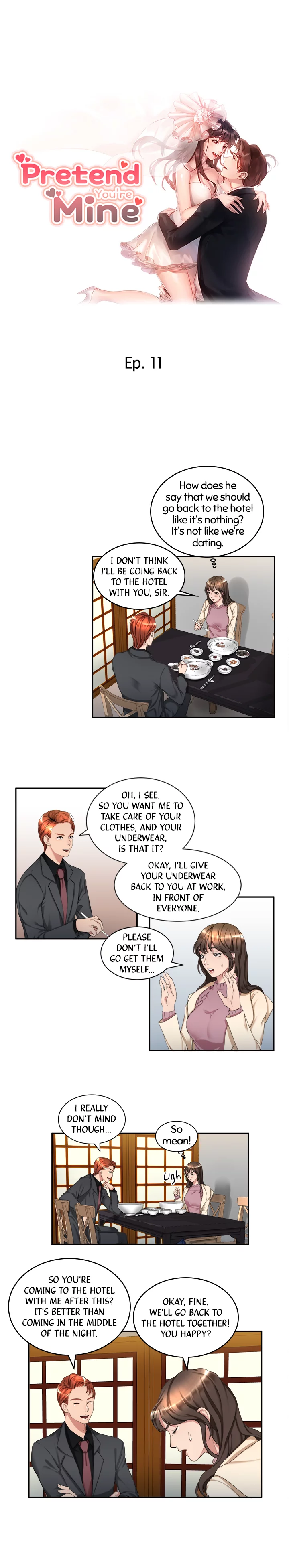 Pretend You're Mine Chapter 11 - page 1