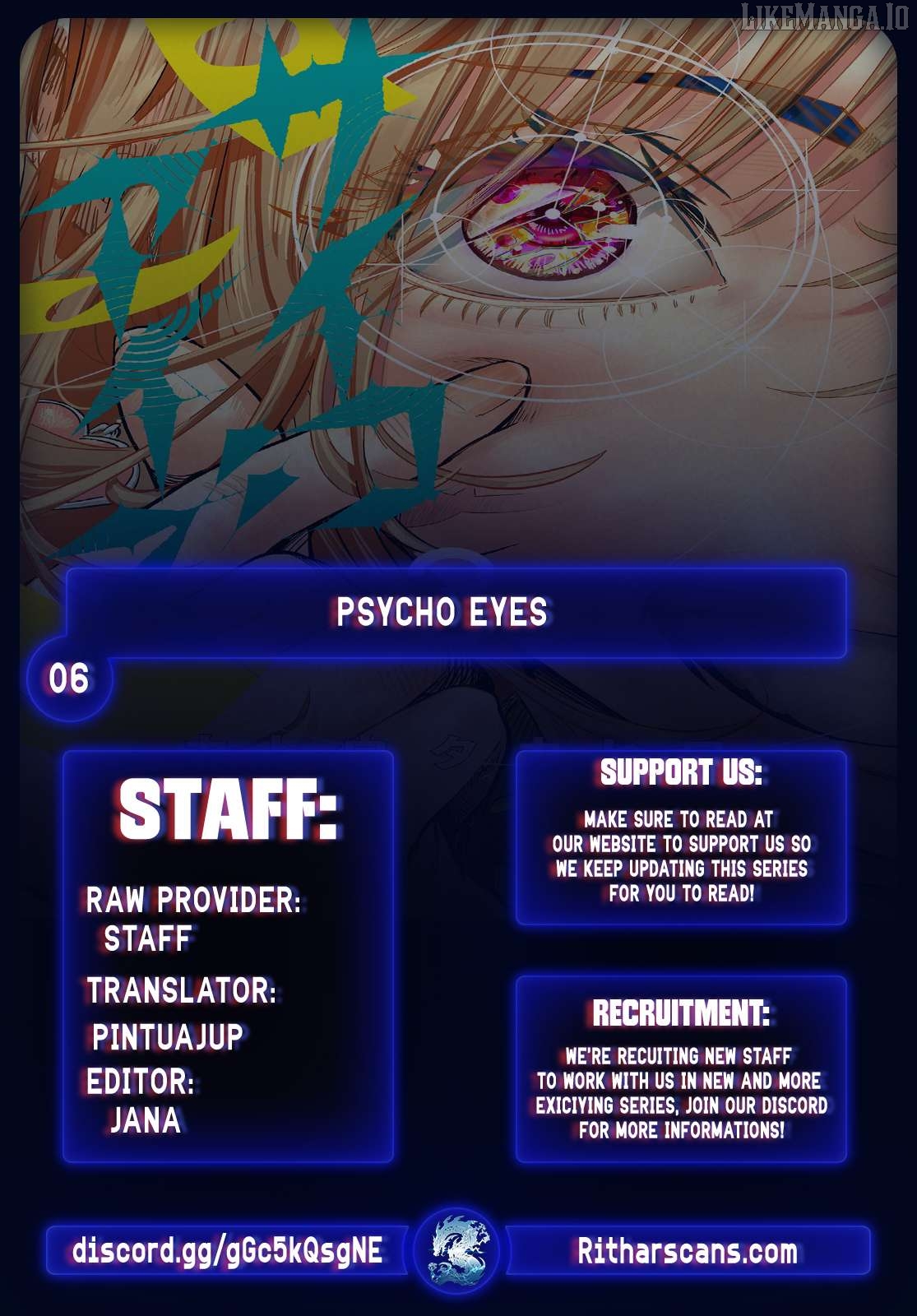 Psycho Eyes Chapter 6 - page 1