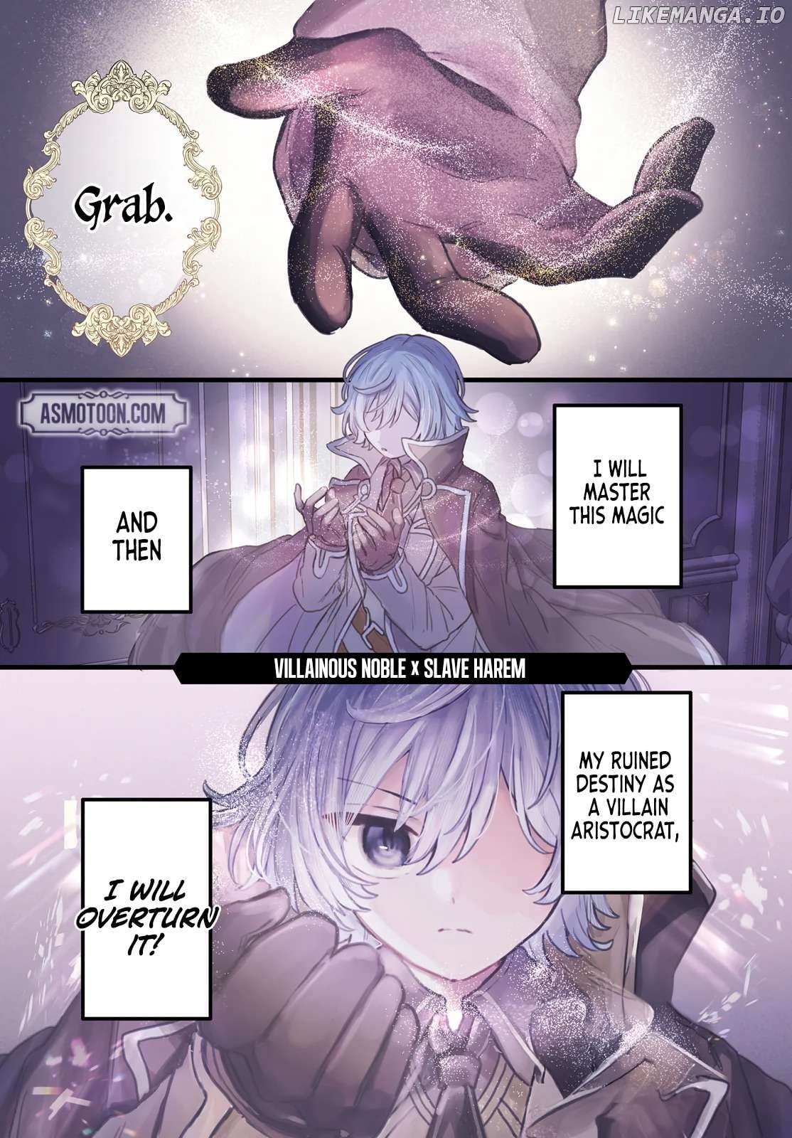 I Reincarnated as a Ruthless Villainous Aristocratic, using my Domination Magic, I Rose to the top of the Magical World Chapter 1 - page 2
