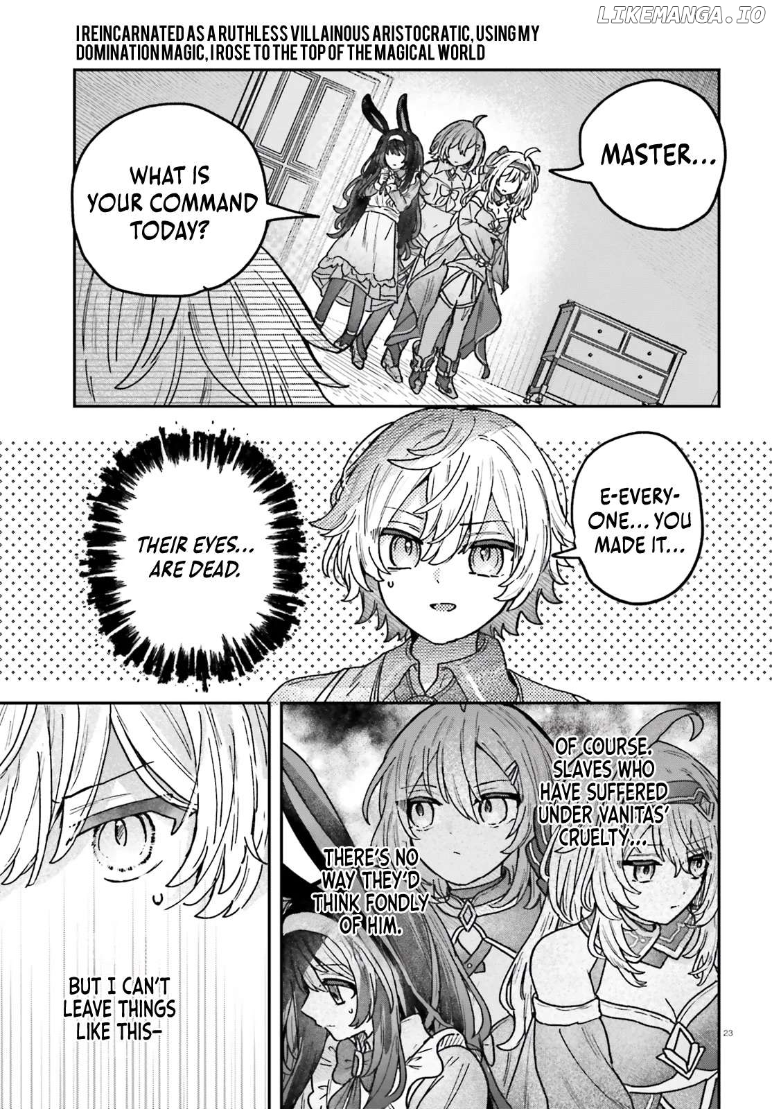 I Reincarnated as a Ruthless Villainous Aristocratic, using my Domination Magic, I Rose to the top of the Magical World Chapter 1 - page 24