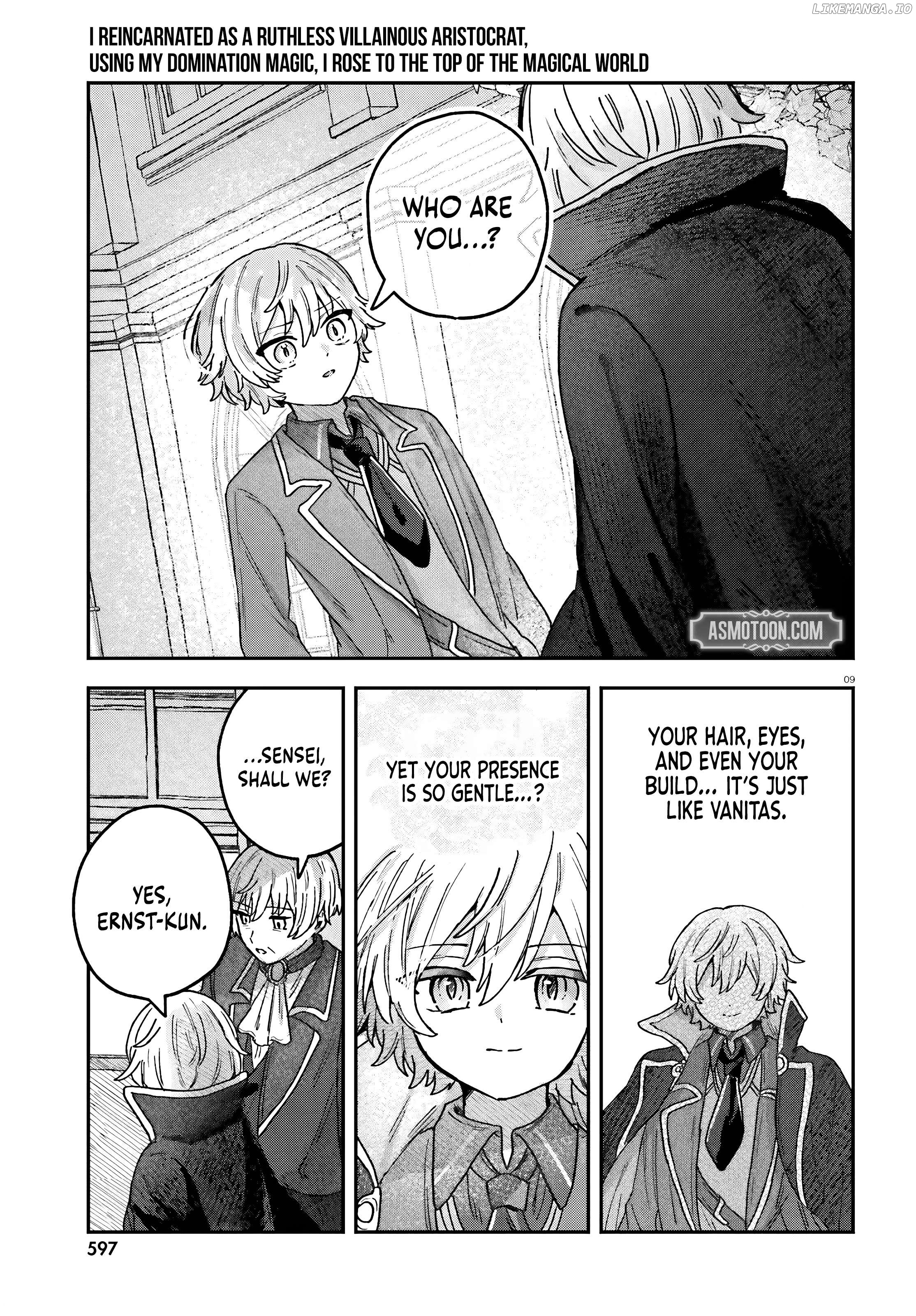 I Reincarnated as a Ruthless Villainous Aristocratic, using my Domination Magic, I Rose to the top of the Magical World Chapter 3.1 - page 10