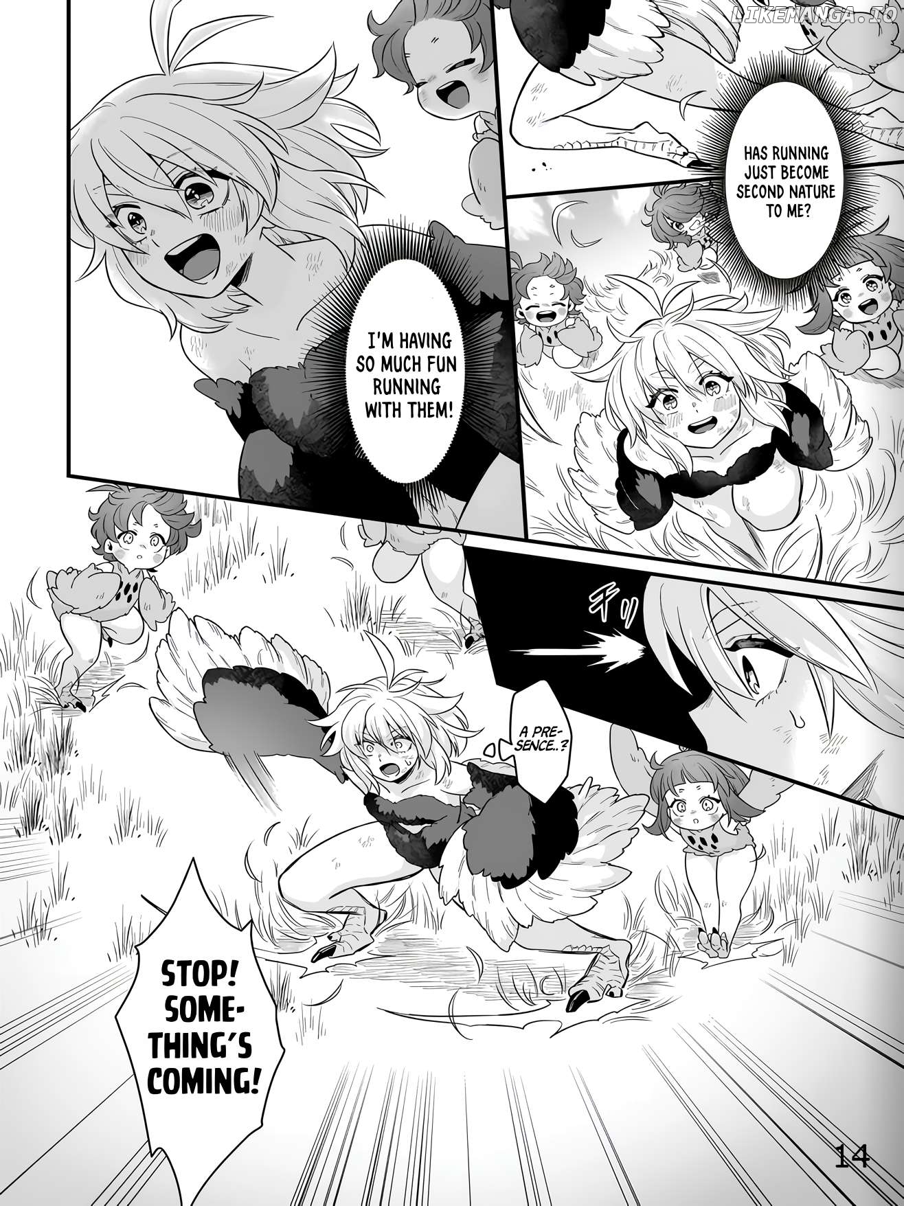 Dachoujuujin no wa Chamecha Musou Aho Kawaii Saikyou Shuzoku no Riidaa ni Narimashita Chapter 1 - page 14