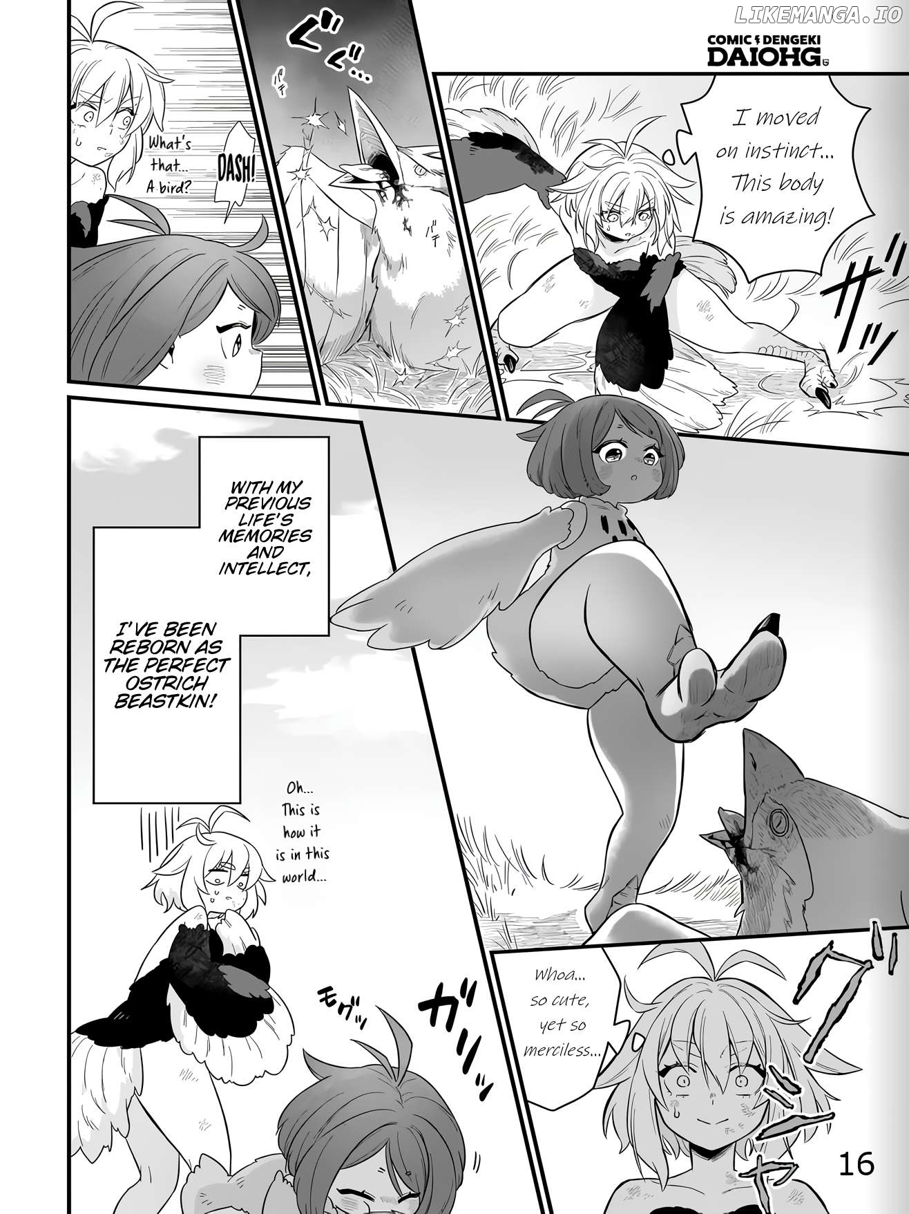 Dachoujuujin no wa Chamecha Musou Aho Kawaii Saikyou Shuzoku no Riidaa ni Narimashita Chapter 1 - page 16