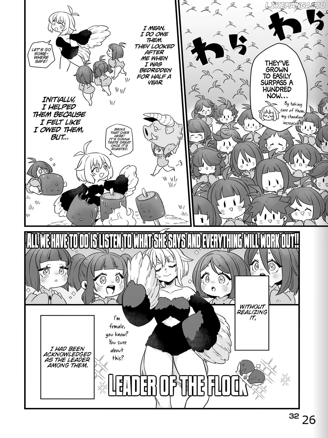 Dachoujuujin no wa Chamecha Musou Aho Kawaii Saikyou Shuzoku no Riidaa ni Narimashita Chapter 1 - page 26