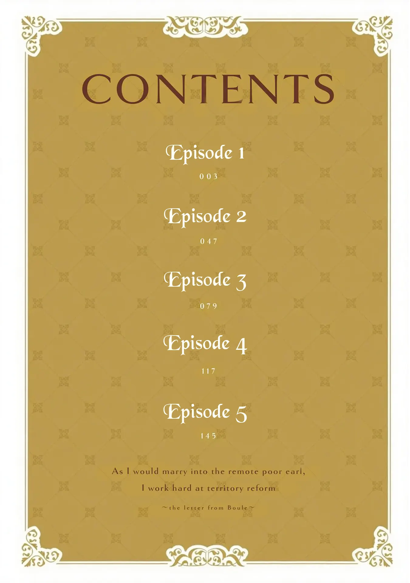 I'm Going to Marry the Poor Count in the Frontier, so I'll Work Hard to Reform the Territory Chapter 1 - page 3