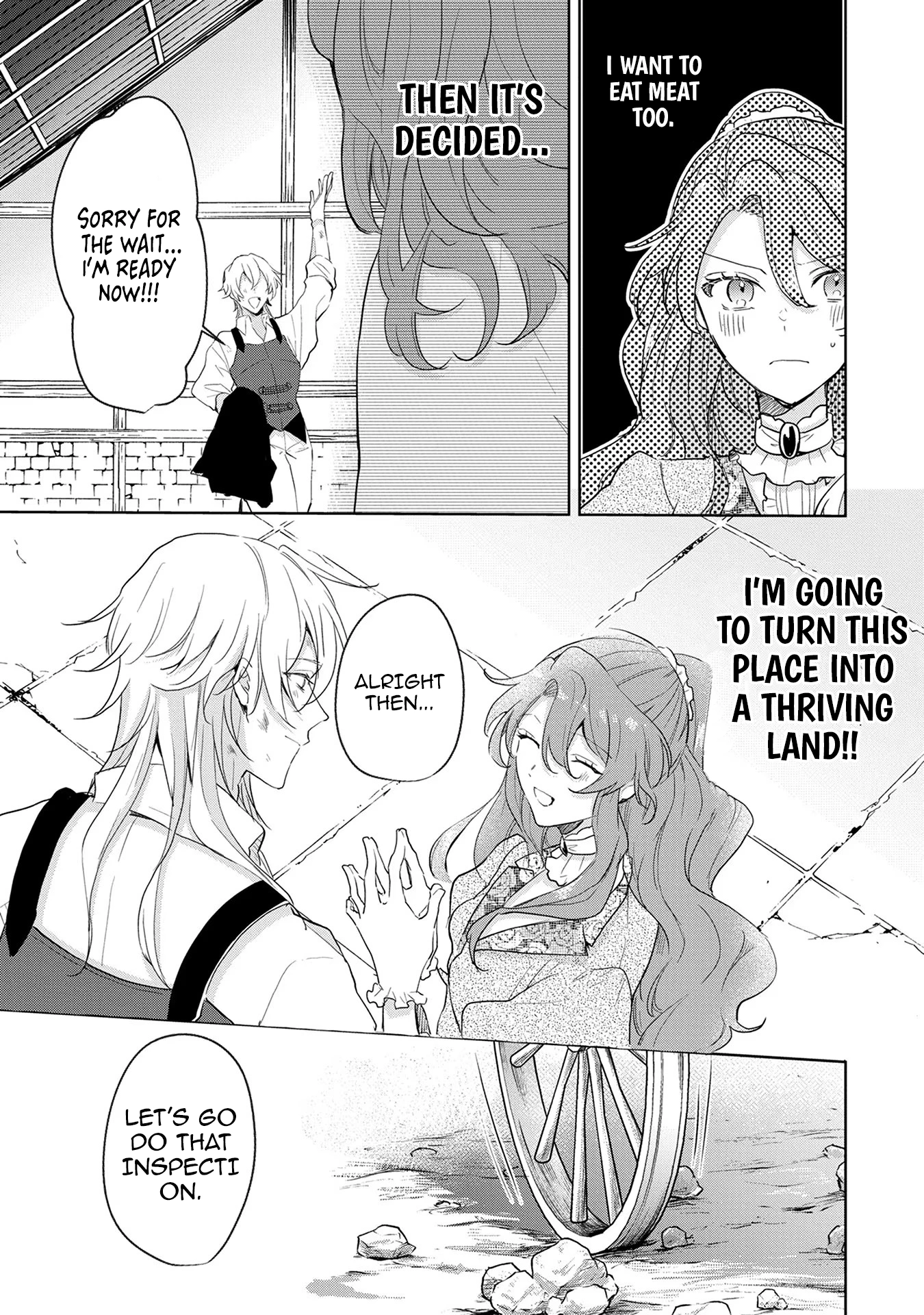 I'm Going to Marry the Poor Count in the Frontier, so I'll Work Hard to Reform the Territory Chapter 4 - page 13