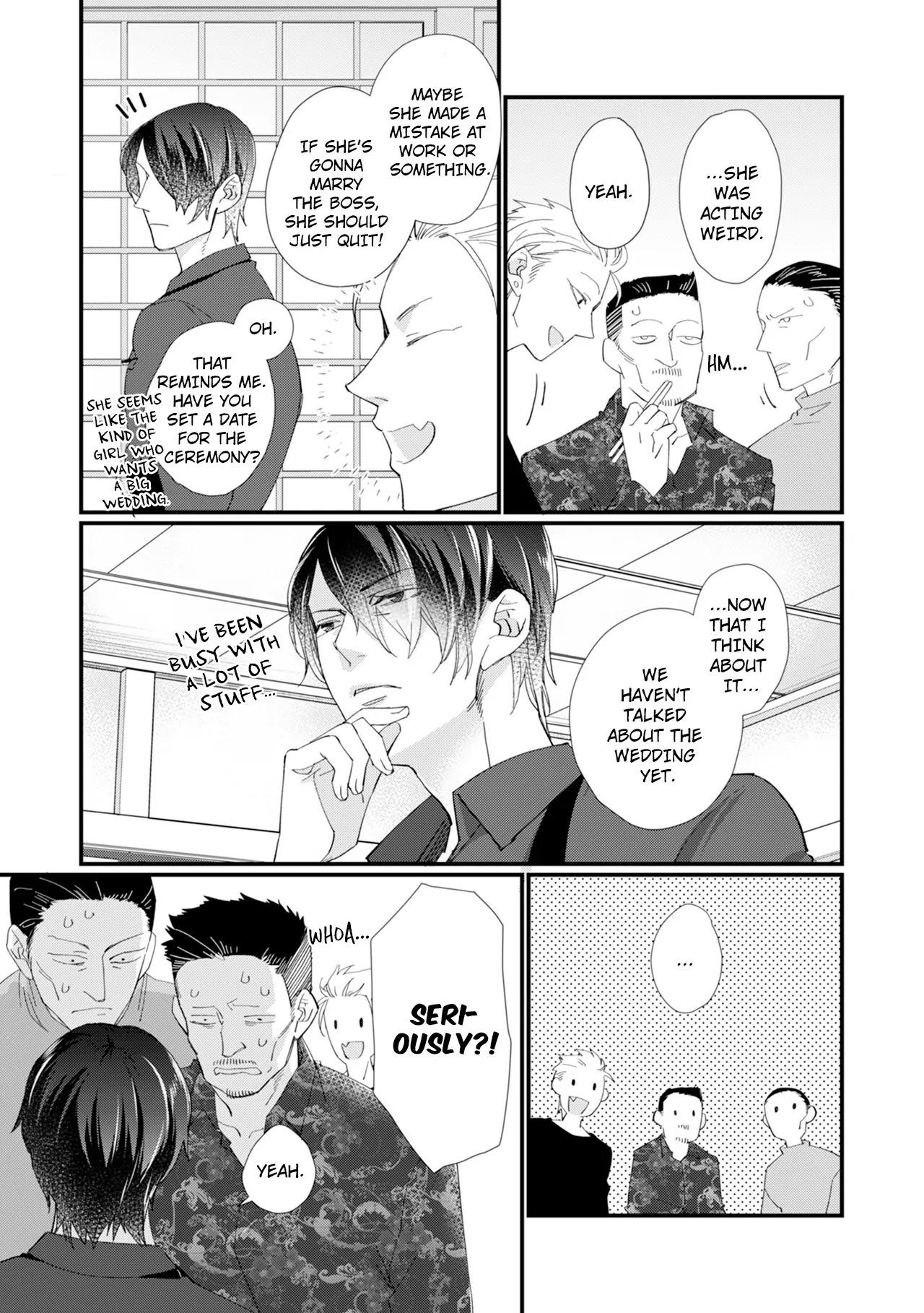 Suddenly the Wife of A Yakuza! Married to the Next Boss on Day One Chapter 15 - page 5