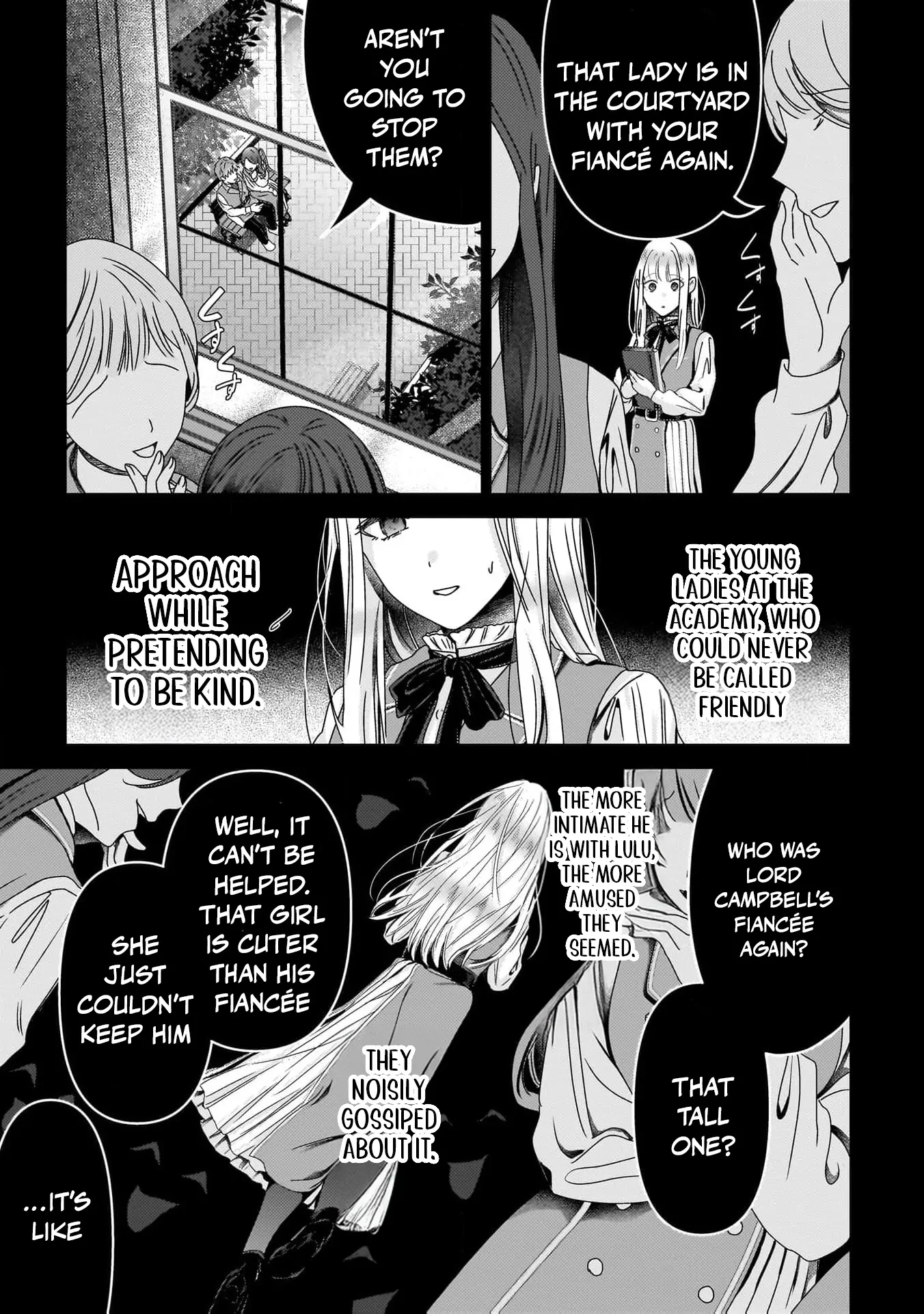 After My Fiancé Betrayed Me, the Ones I Admire Won’t Leave Me Alone! Chapter 3 - page 7