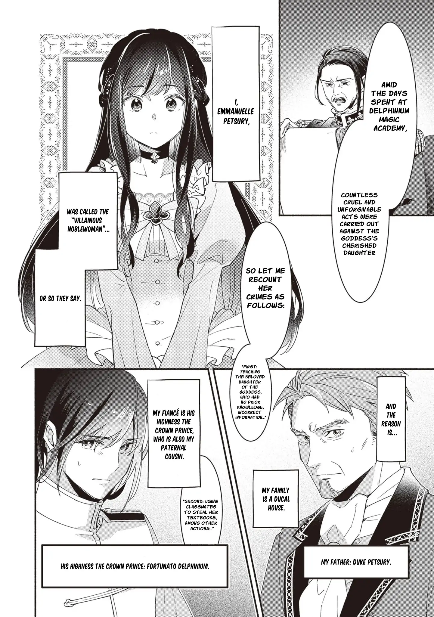The Alleged Villainess Is to Be Married Off to the Ugliest Man in the Kingdom Chapter 1 - page 9