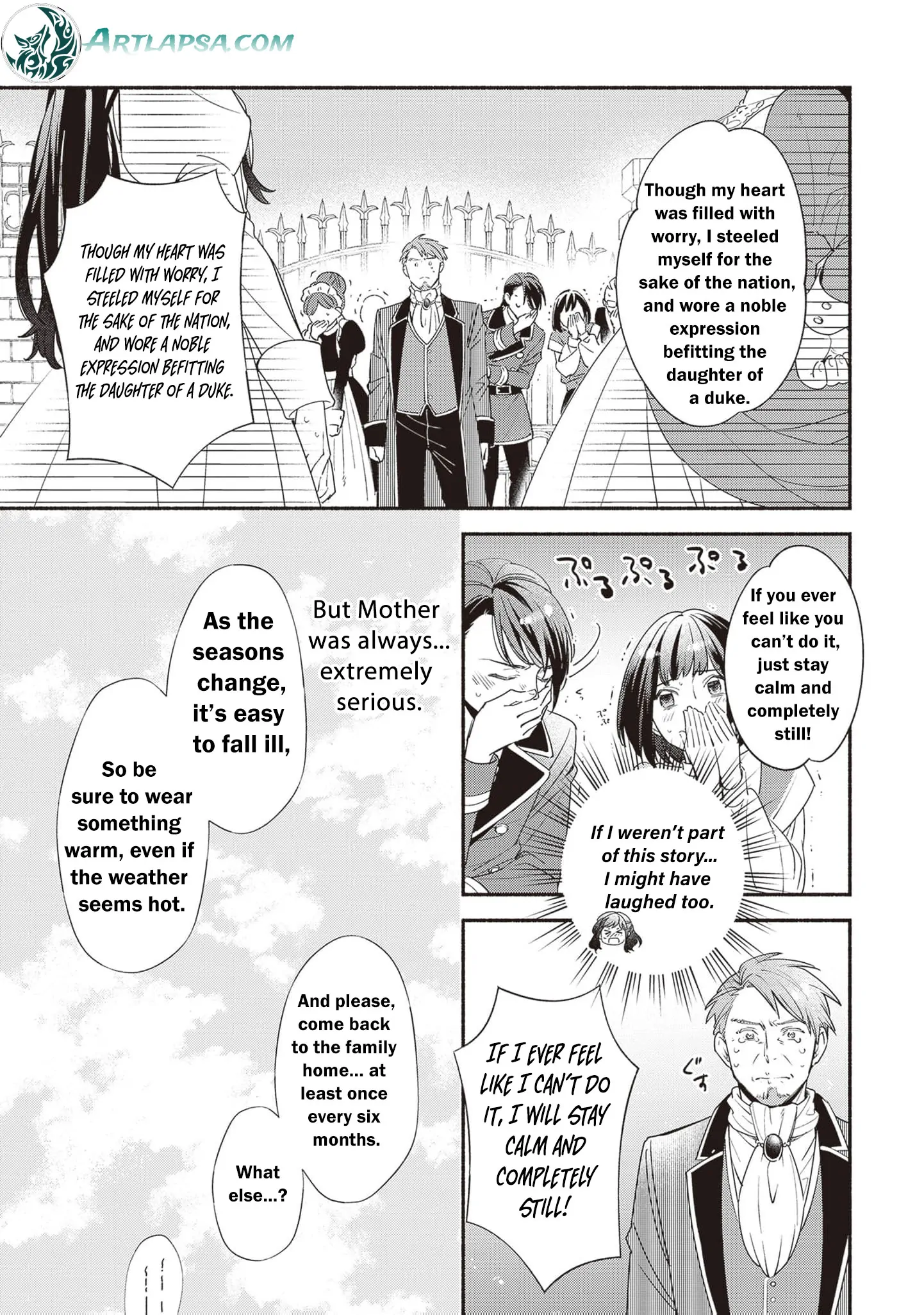 The Alleged Villainess Is to Be Married Off to the Ugliest Man in the Kingdom Chapter 5 - page 7