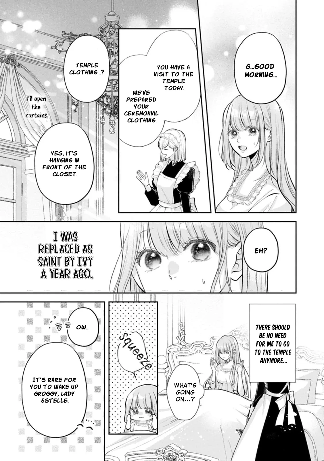 I May Only Look Like a Saint, But After My Death-Loop, the Cold Duke Is Too Sweet! Chapter 1 - page 34