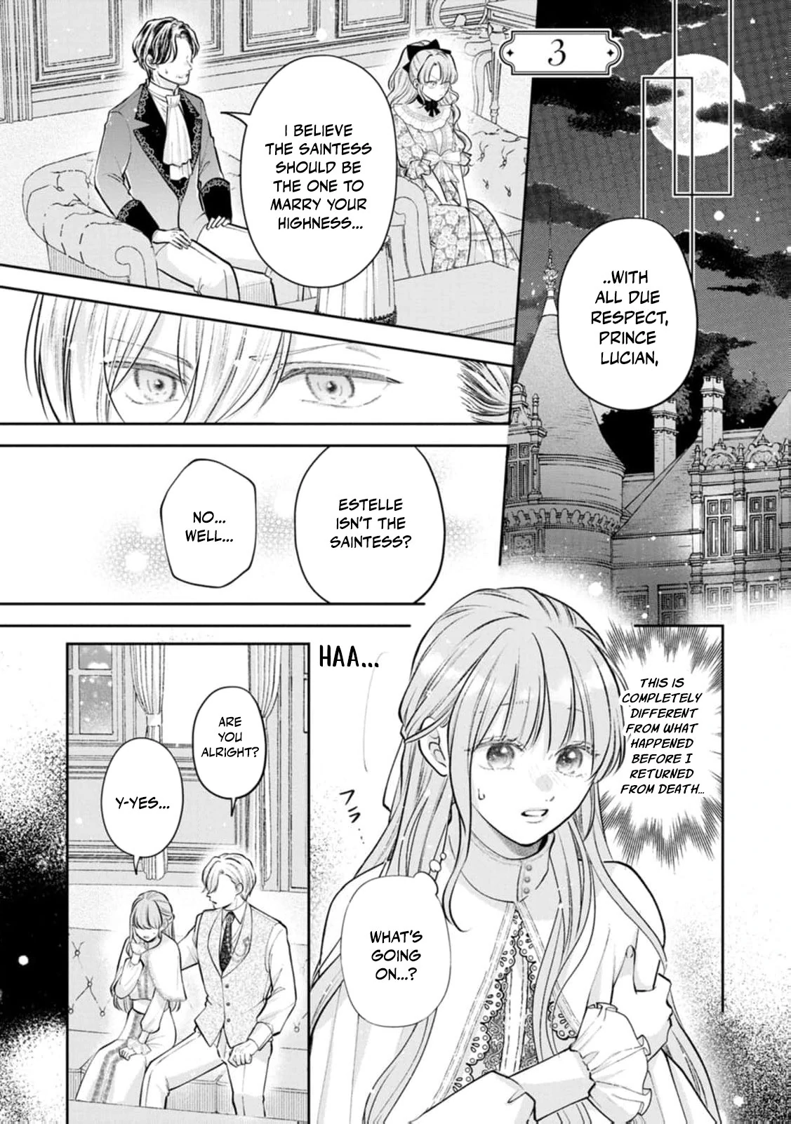 I May Only Look Like a Saint, But After My Death-Loop, the Cold Duke Is Too Sweet! Chapter 3 - page 5
