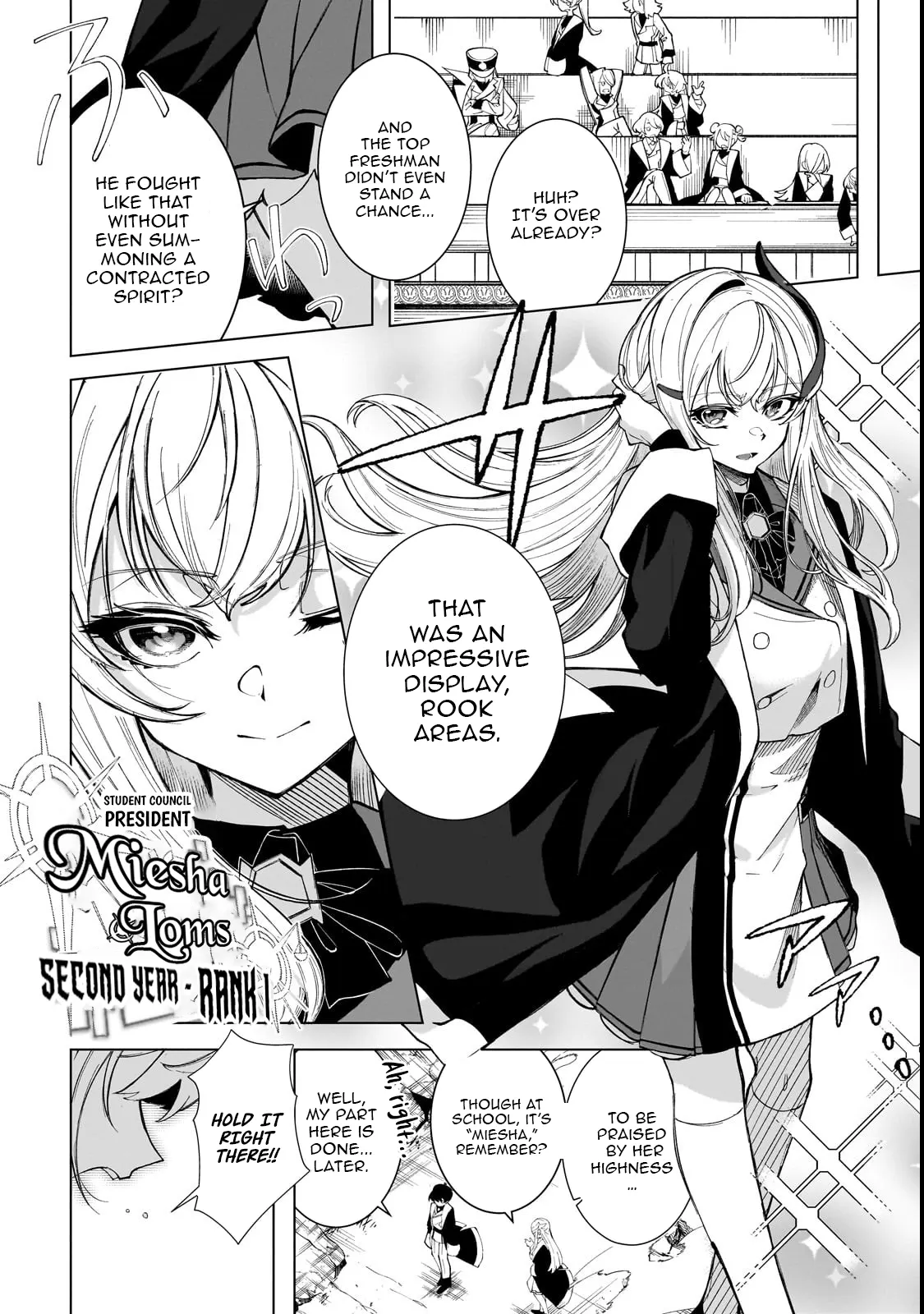 Spirit Master Who is Thought to be Hiding His True Ability is Actually Always Fighting Very Seriously Chapter 1 - page 15