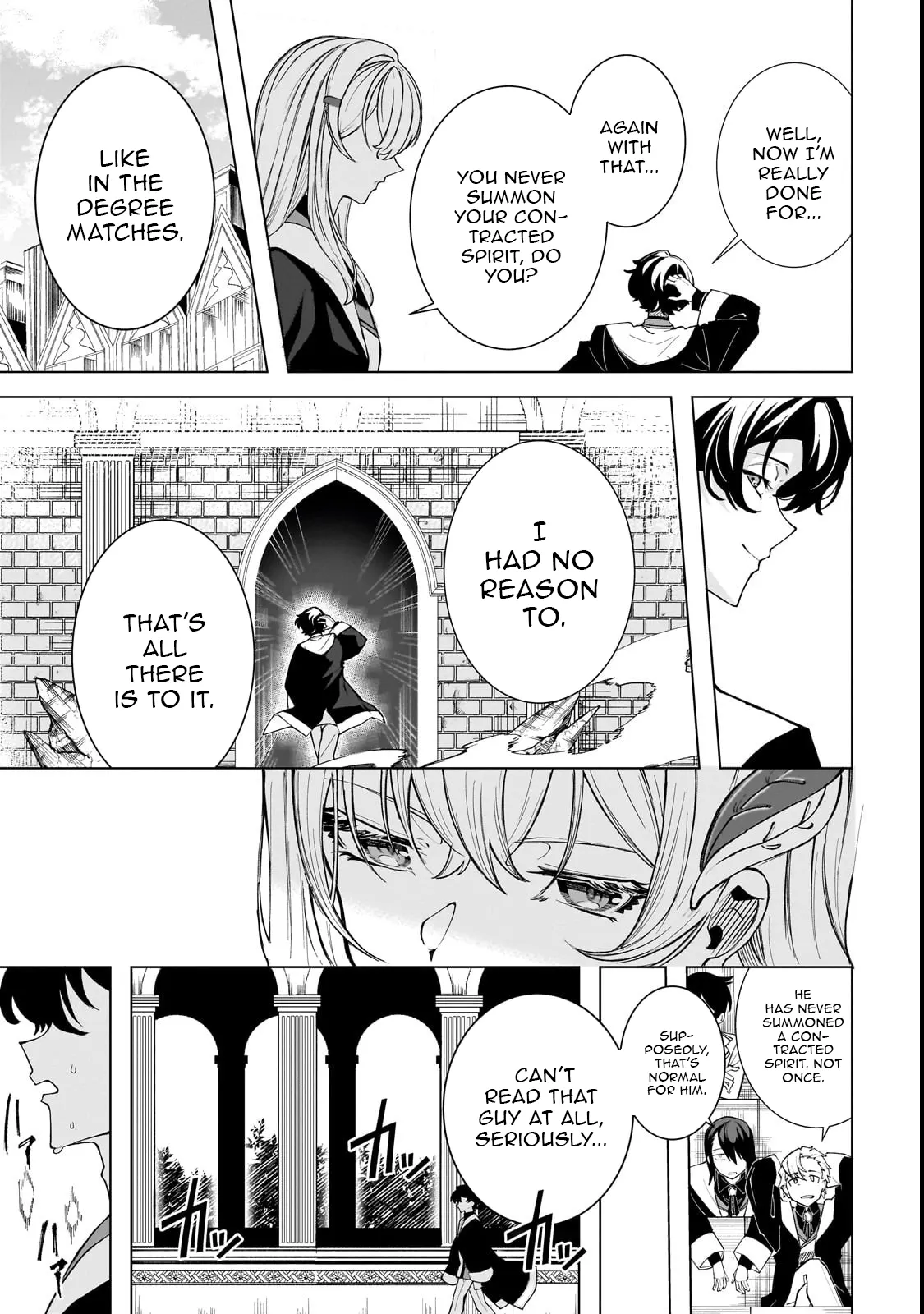 Spirit Master Who is Thought to be Hiding His True Ability is Actually Always Fighting Very Seriously Chapter 1 - page 22